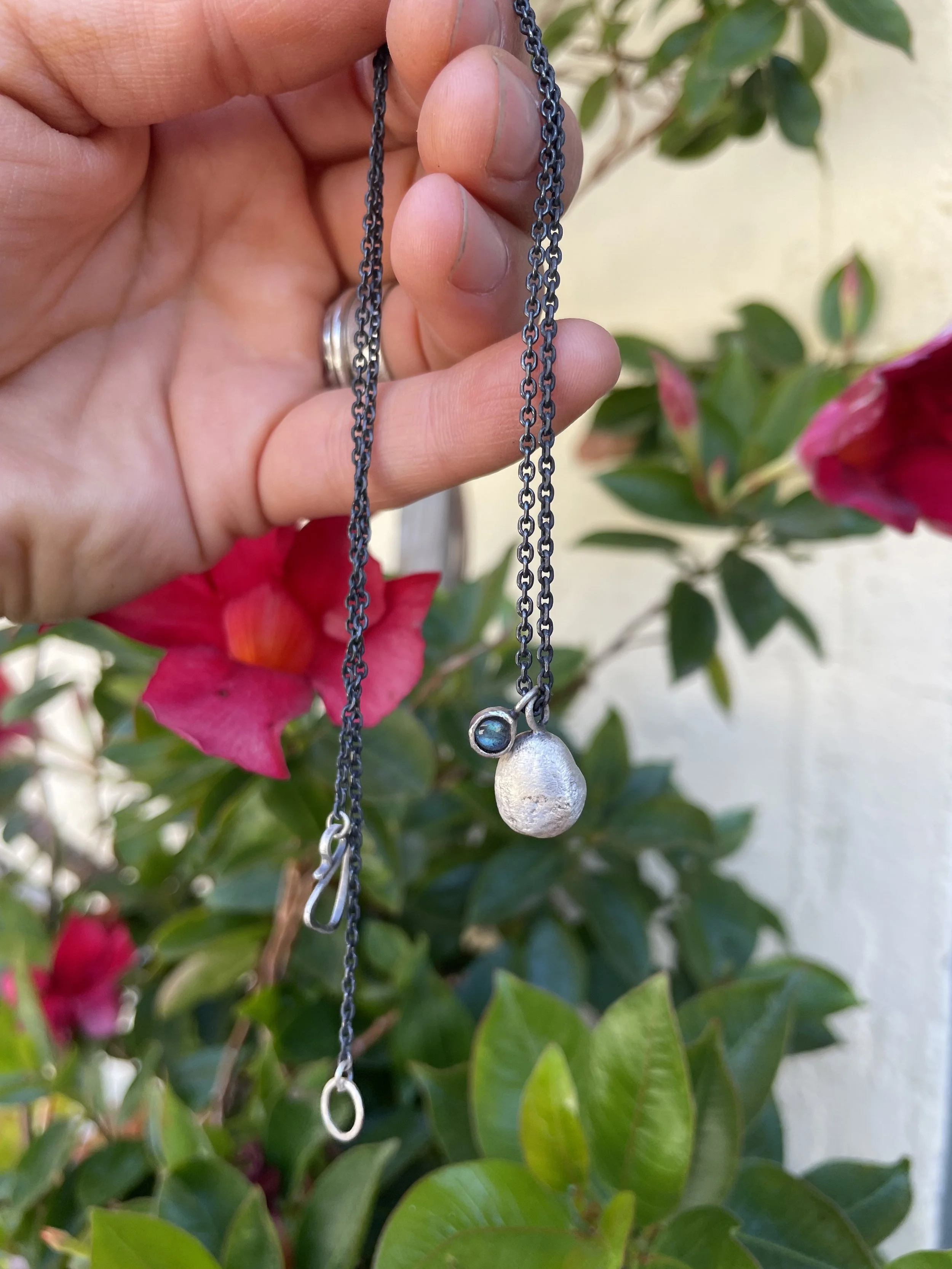 Labradorite Pebble Necklace