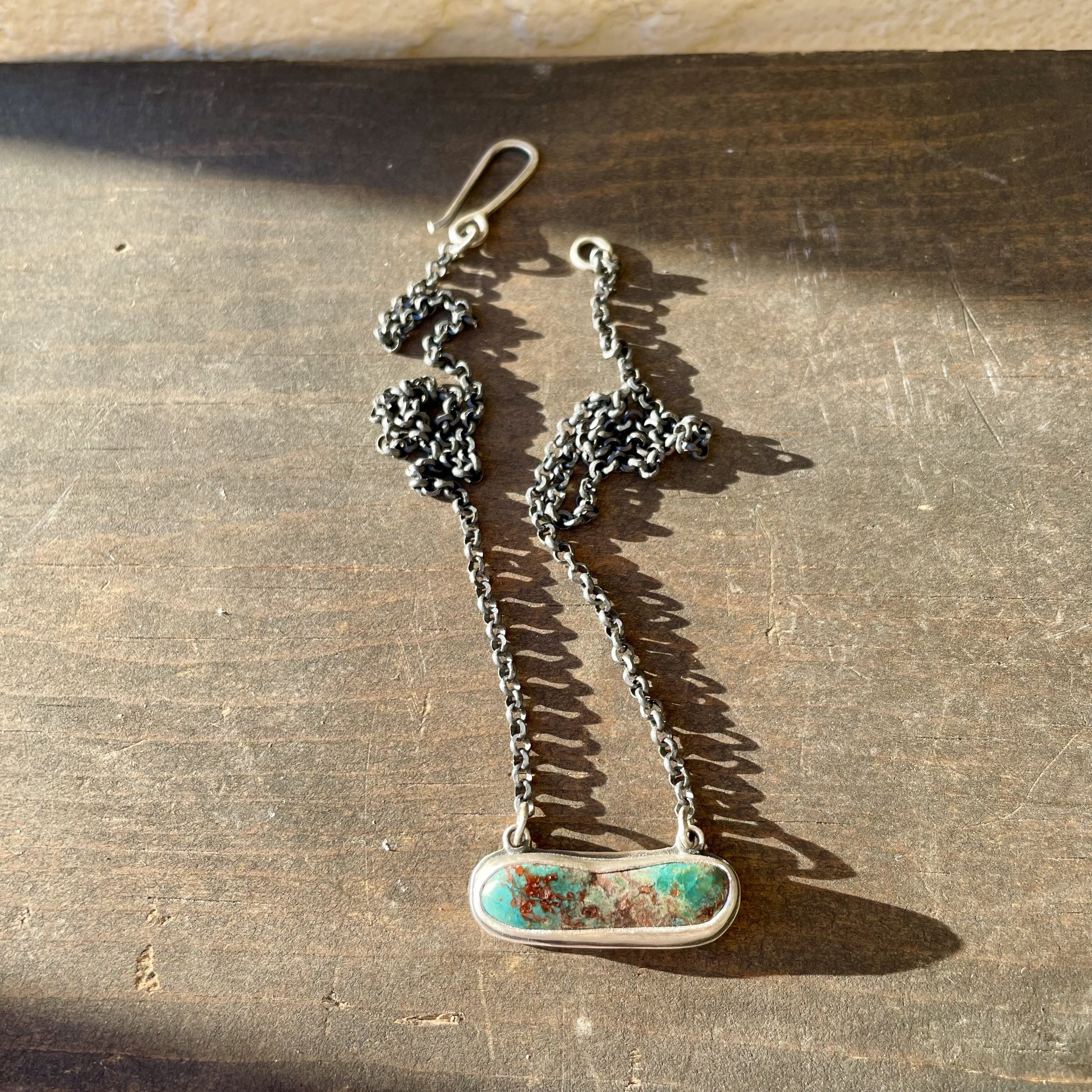 Chrysocolla Pendant Necklace