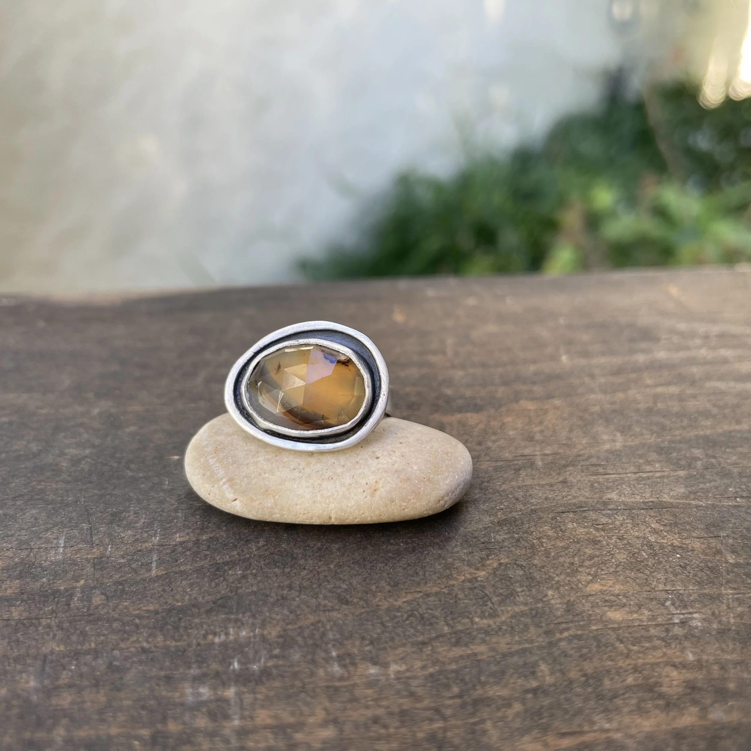 Montana Agate Ring #7