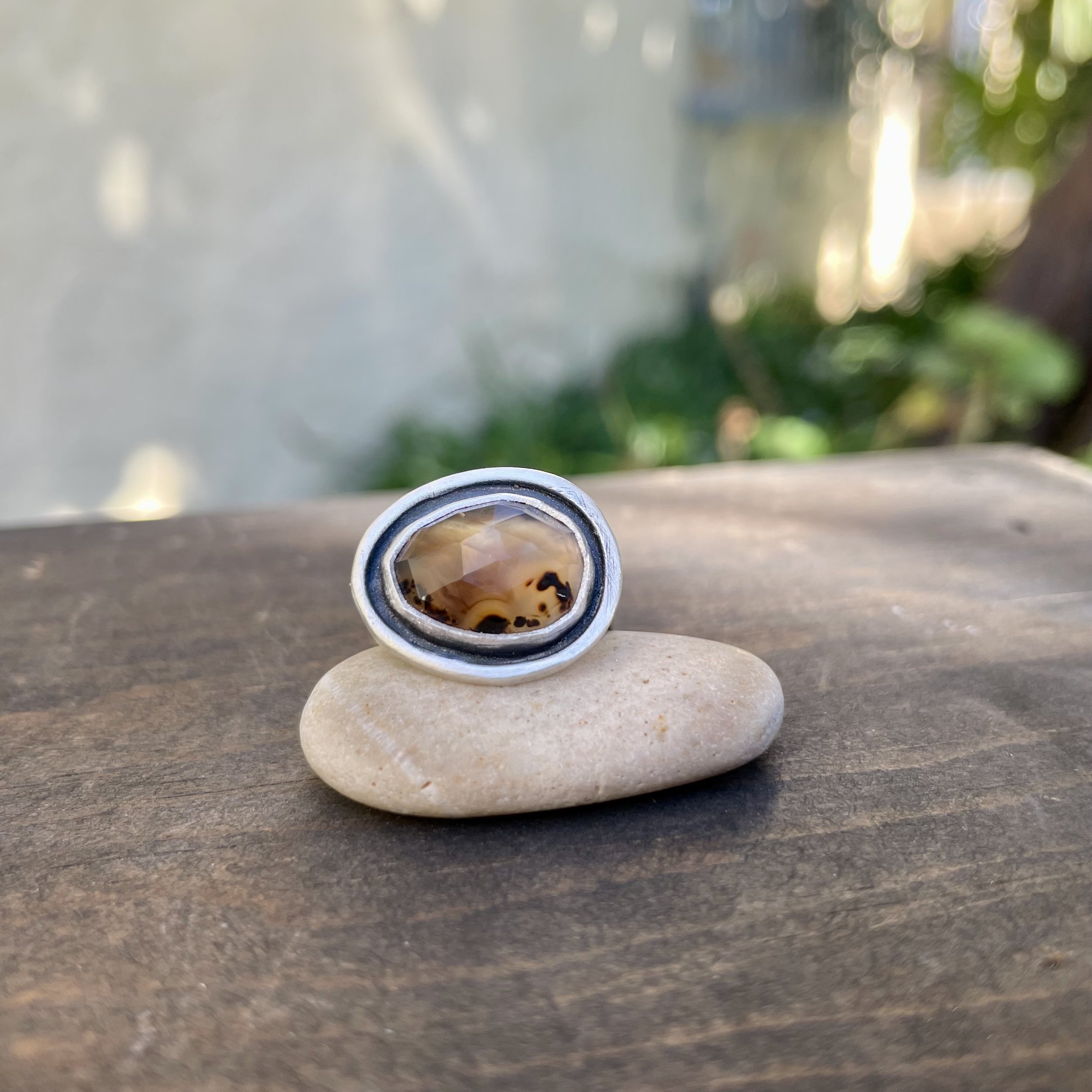 Montana Agate Ring #9