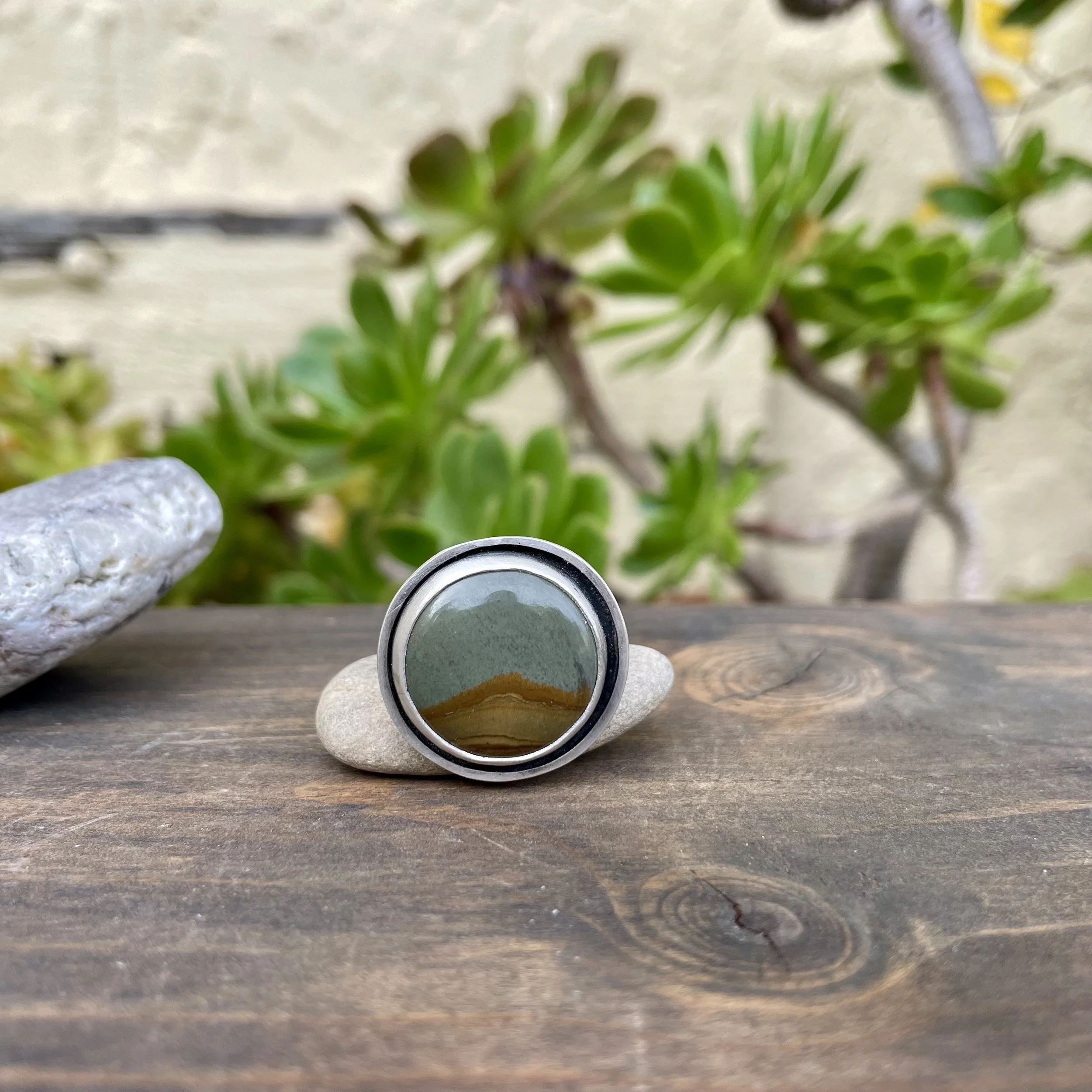 Landscape Jasper Ring 1
