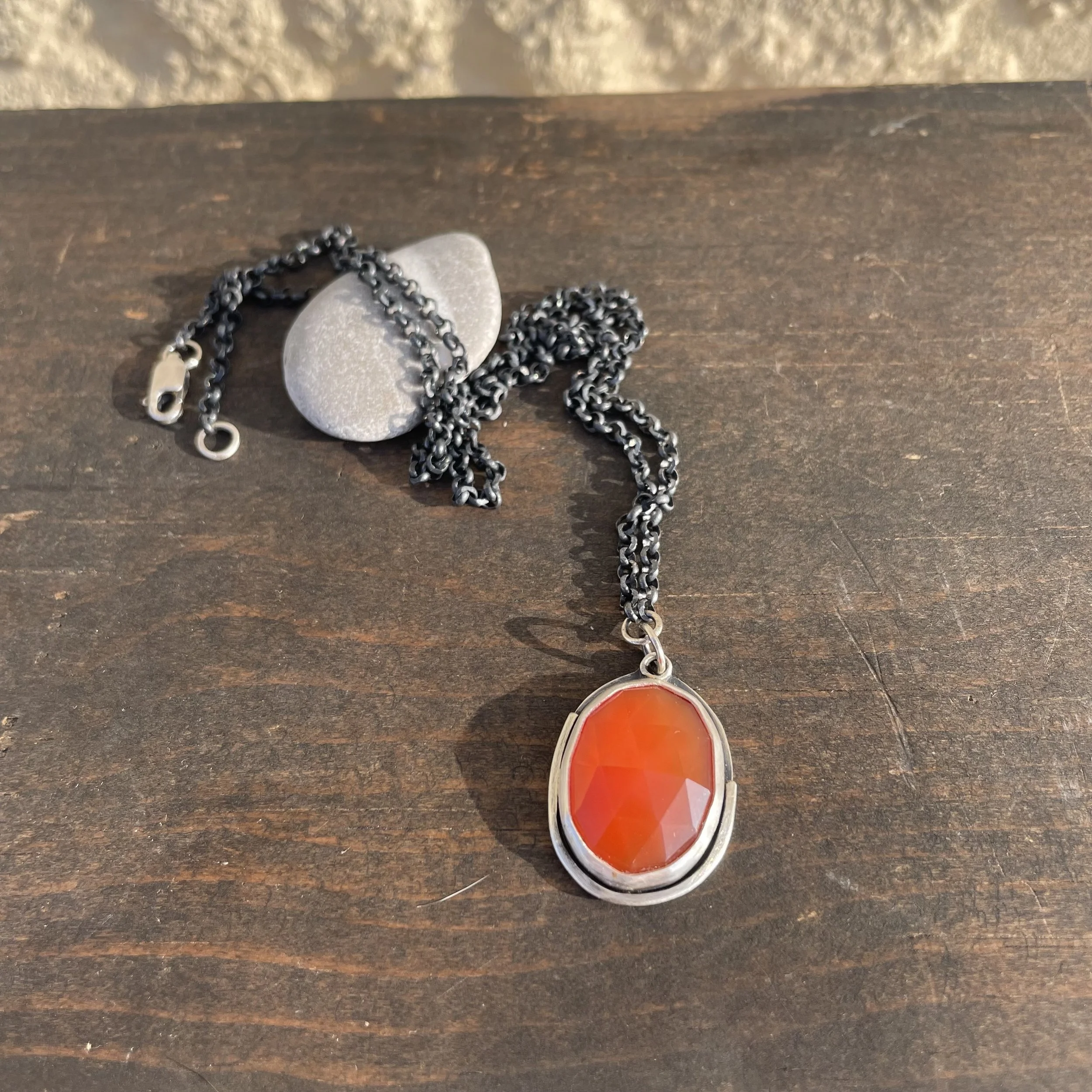 Carnelian Arch Necklace