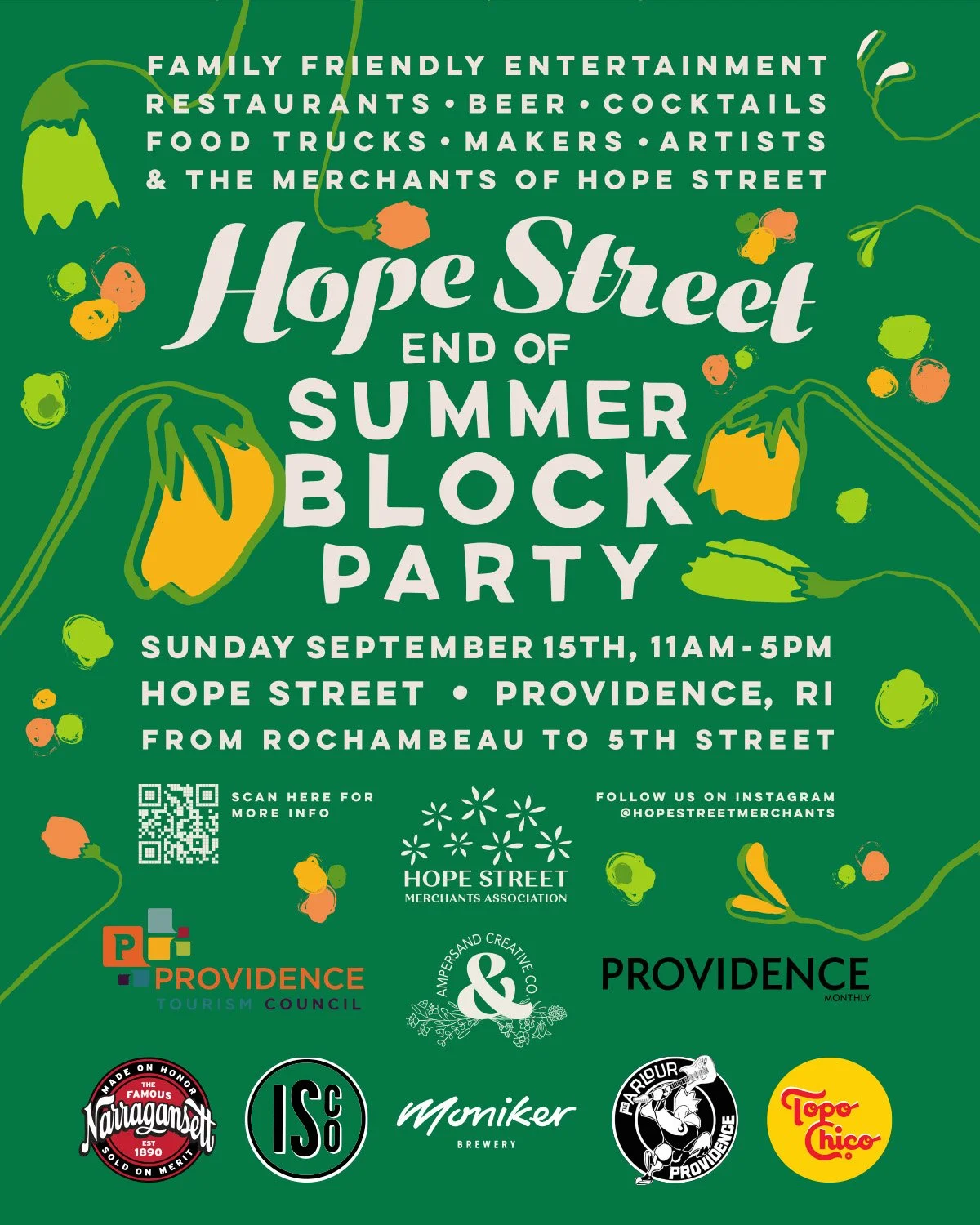 Hope Street End of Summer Block Party