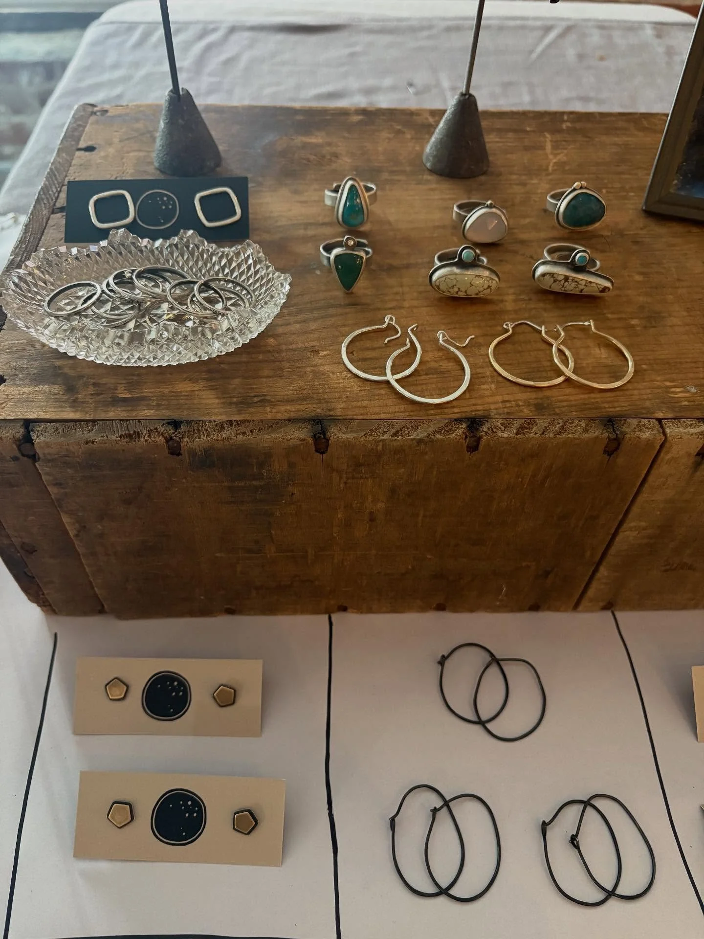 Some scenes from today&rsquo;s event at the Evergreen Holiday Market. Were set up in Mills 58 in Peabody MA until 4pm.