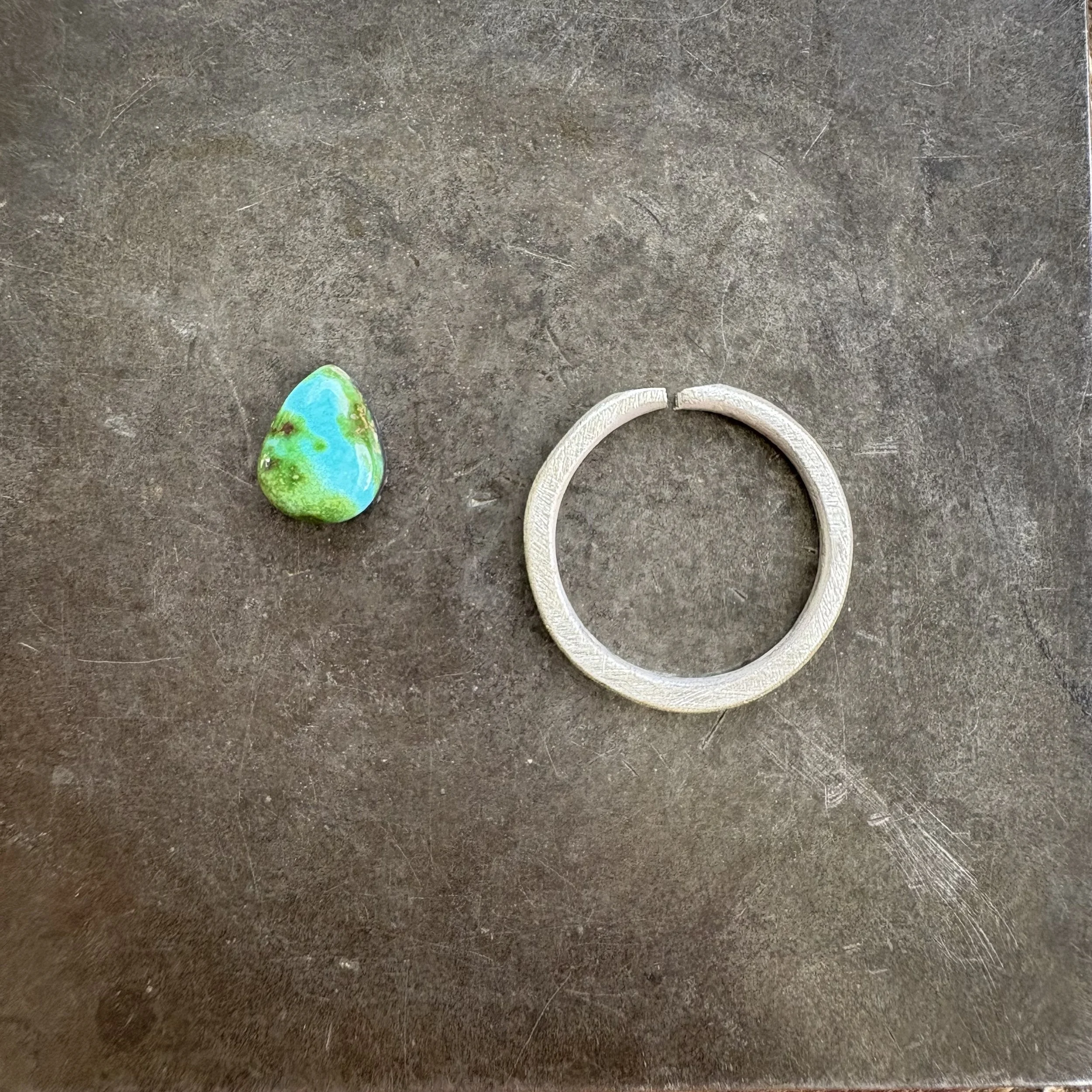 Sonoran Gold Turquoise Custom Ring