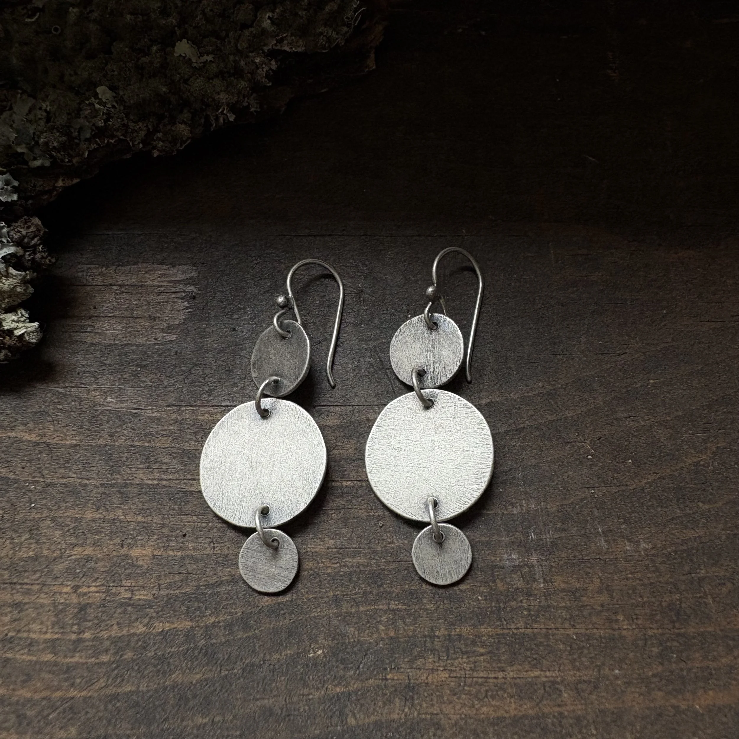 Triple Circle Disc Hoops