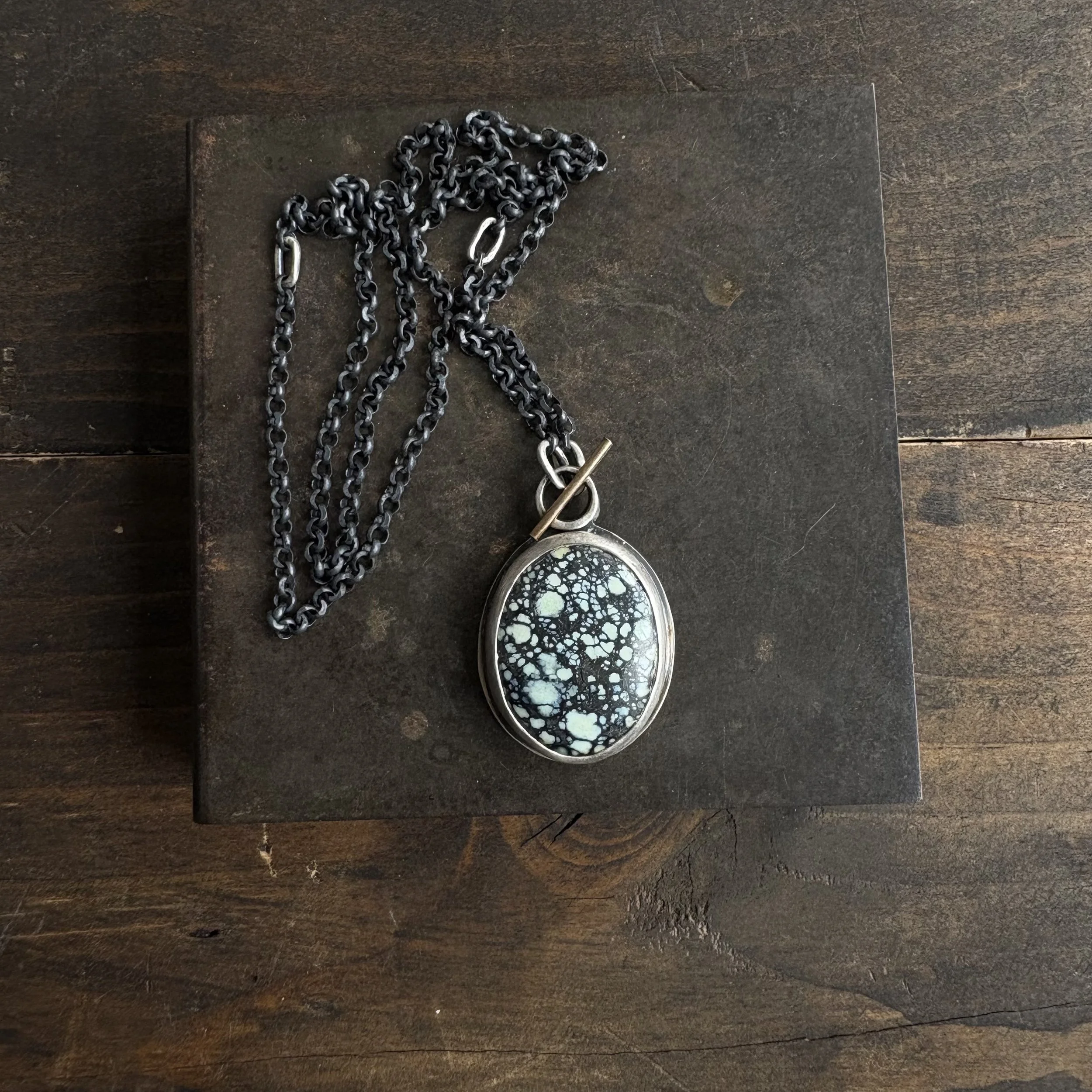 Starfox Variscite Toggle Necklace