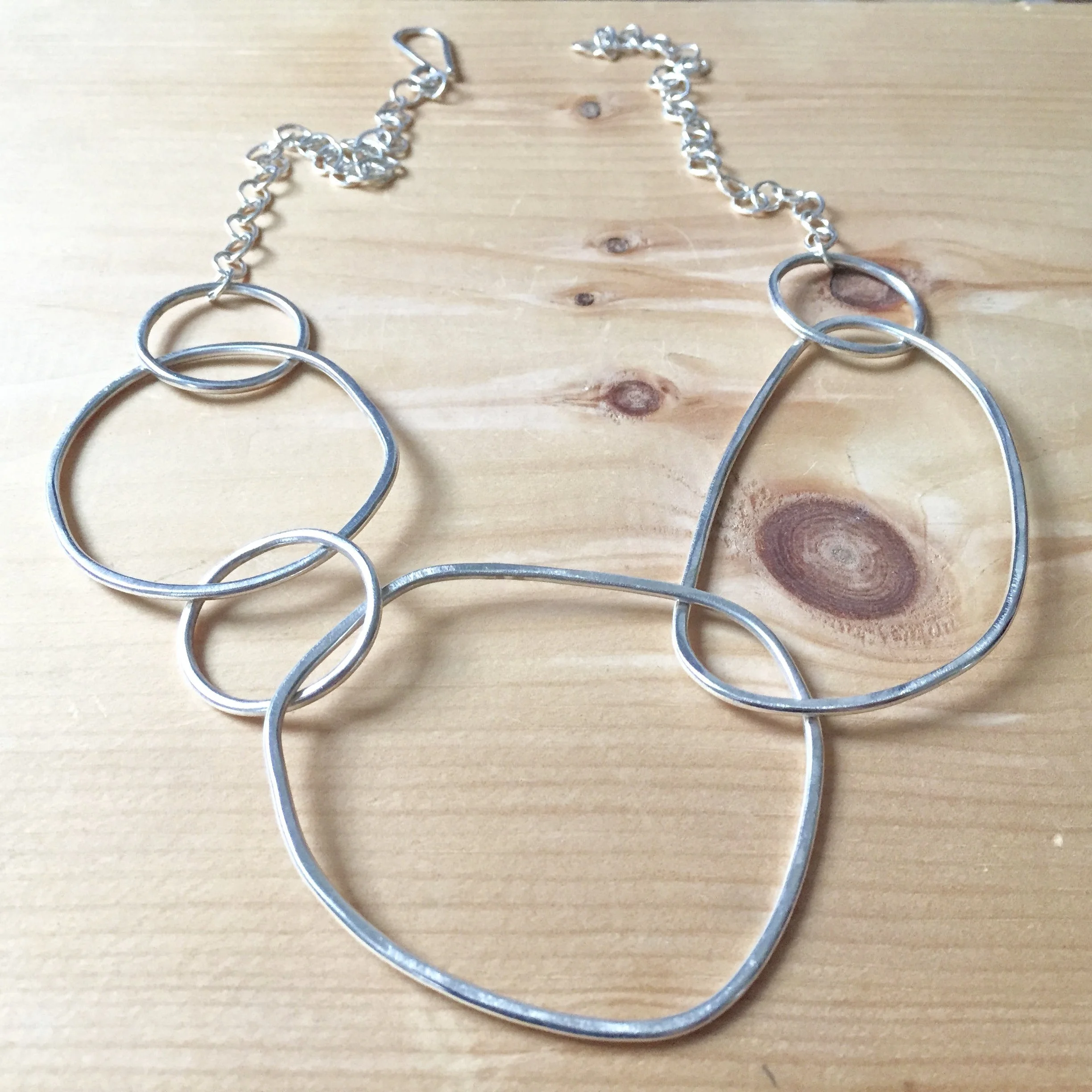 2016 Statement Chunky Geometric Necklace