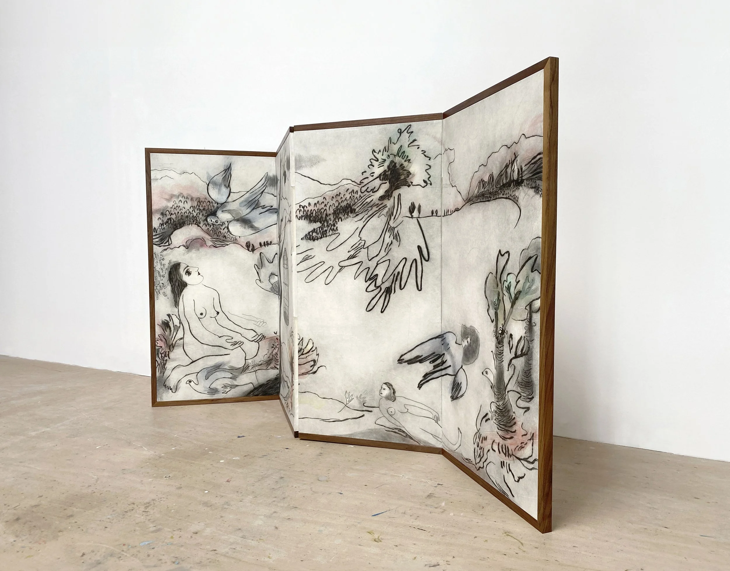 ZintaJaunitis_This-Late-Hour_etching-watercolour-on-a-four-leaf-folding-screen.jpg