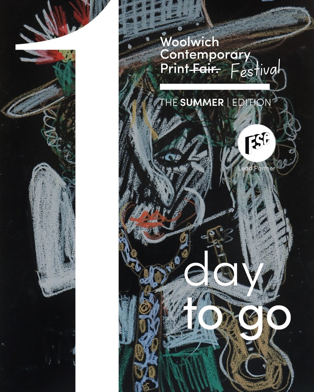 The Summer | Edition opens tomorrow! We are thrilled to have work by @noel_fielding with @jealous_london presented at our summer print festival from 27-29 June ☀️

Noel&rsquo;s artworks are visceral and animated, worked on in bursts of energetic vigo