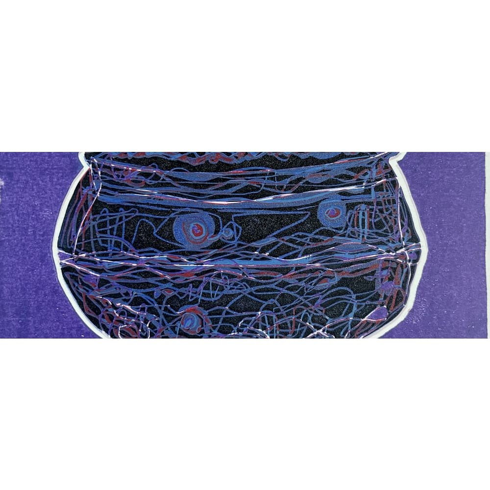 Paul Hogg - Red Trees, 2024 | Woolwich Contemporary Print Fair