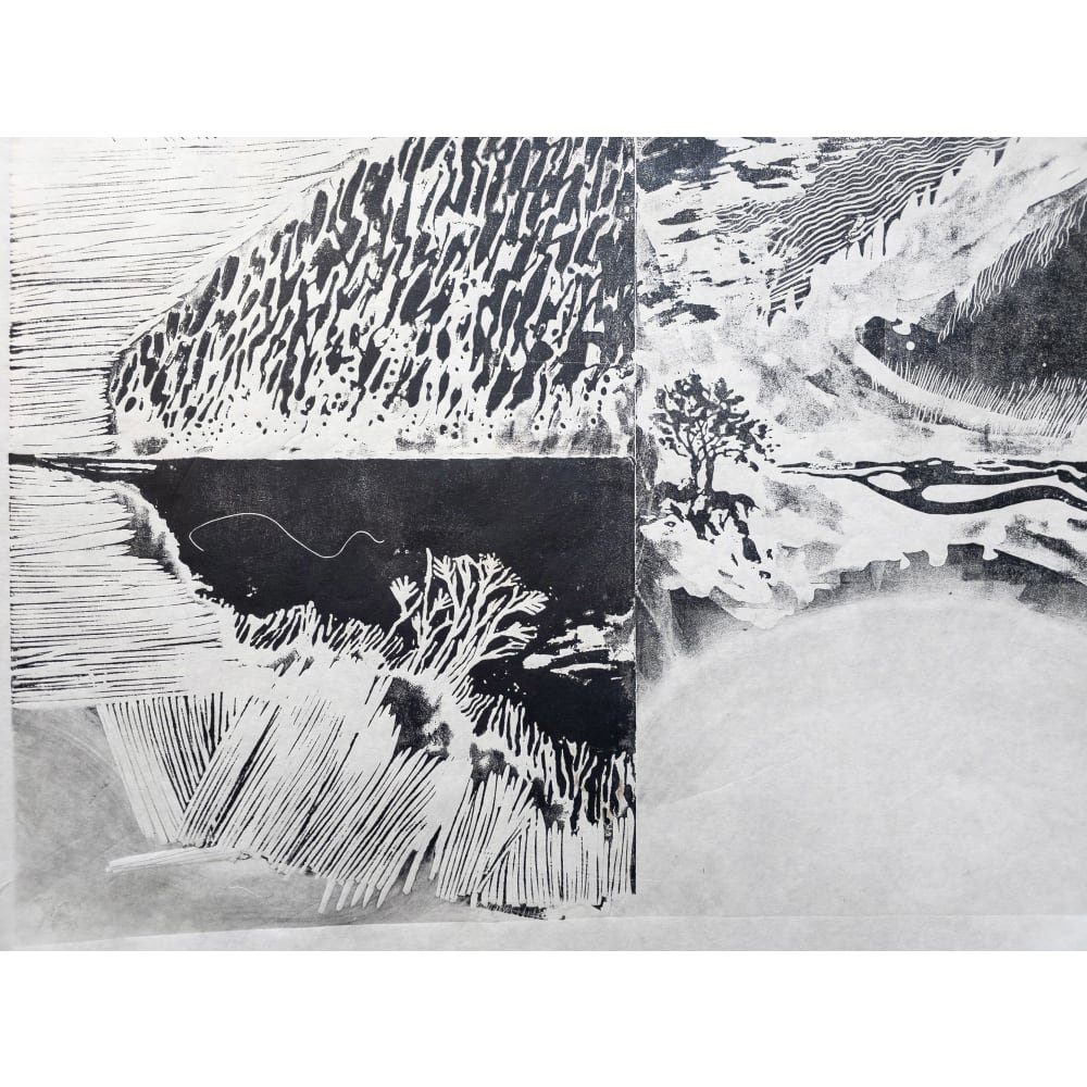 Paul Hogg - Red Trees, 2024 | Woolwich Contemporary Print Fair