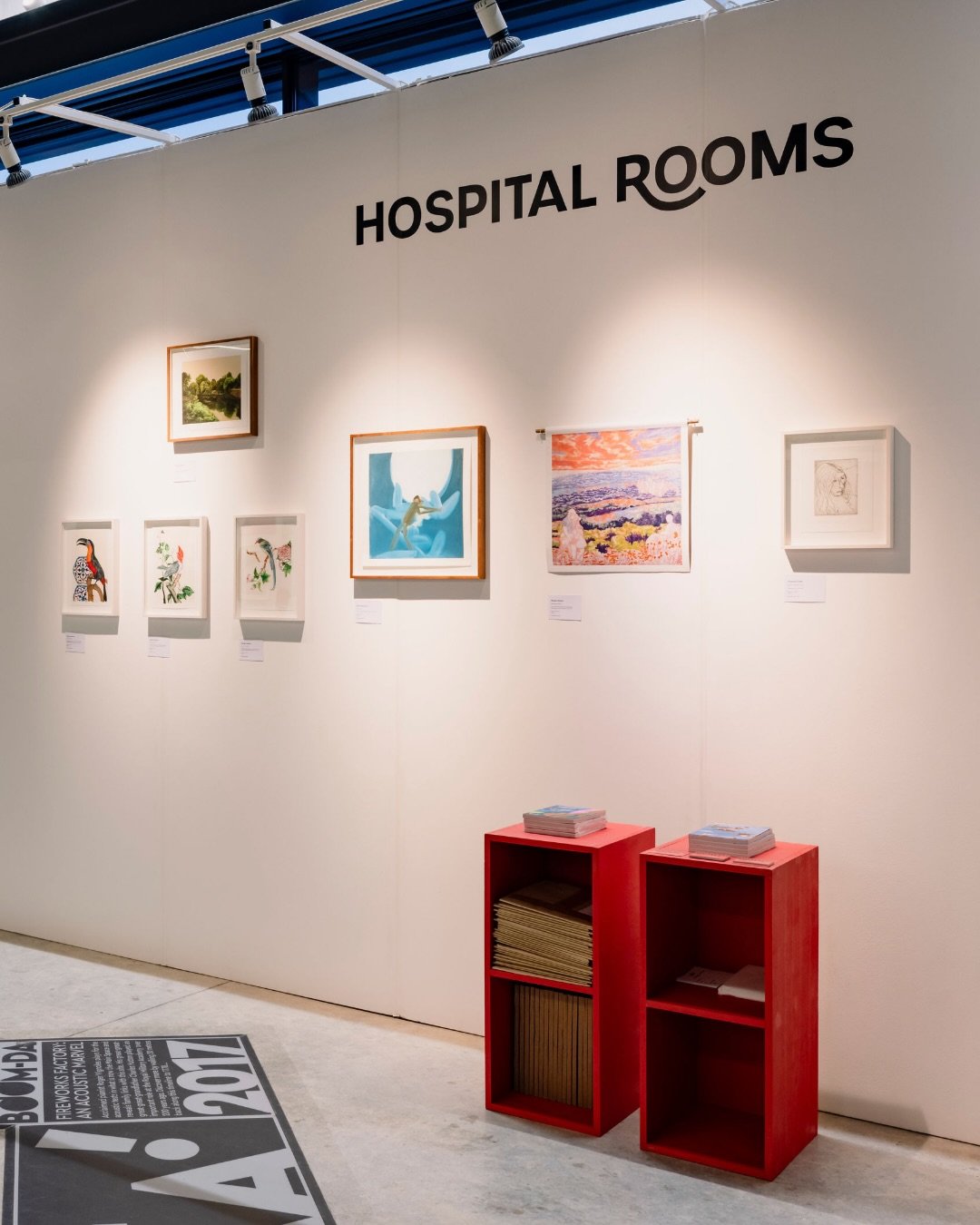Did you catch the @_hospitalrooms booth at WCPF25?

Artist Tim A Shaw and curator Niamh White founded Hospital Rooms after a close friend was admitted to a mental health hospital. On visiting her, they were shocked to find the hospital environment wa