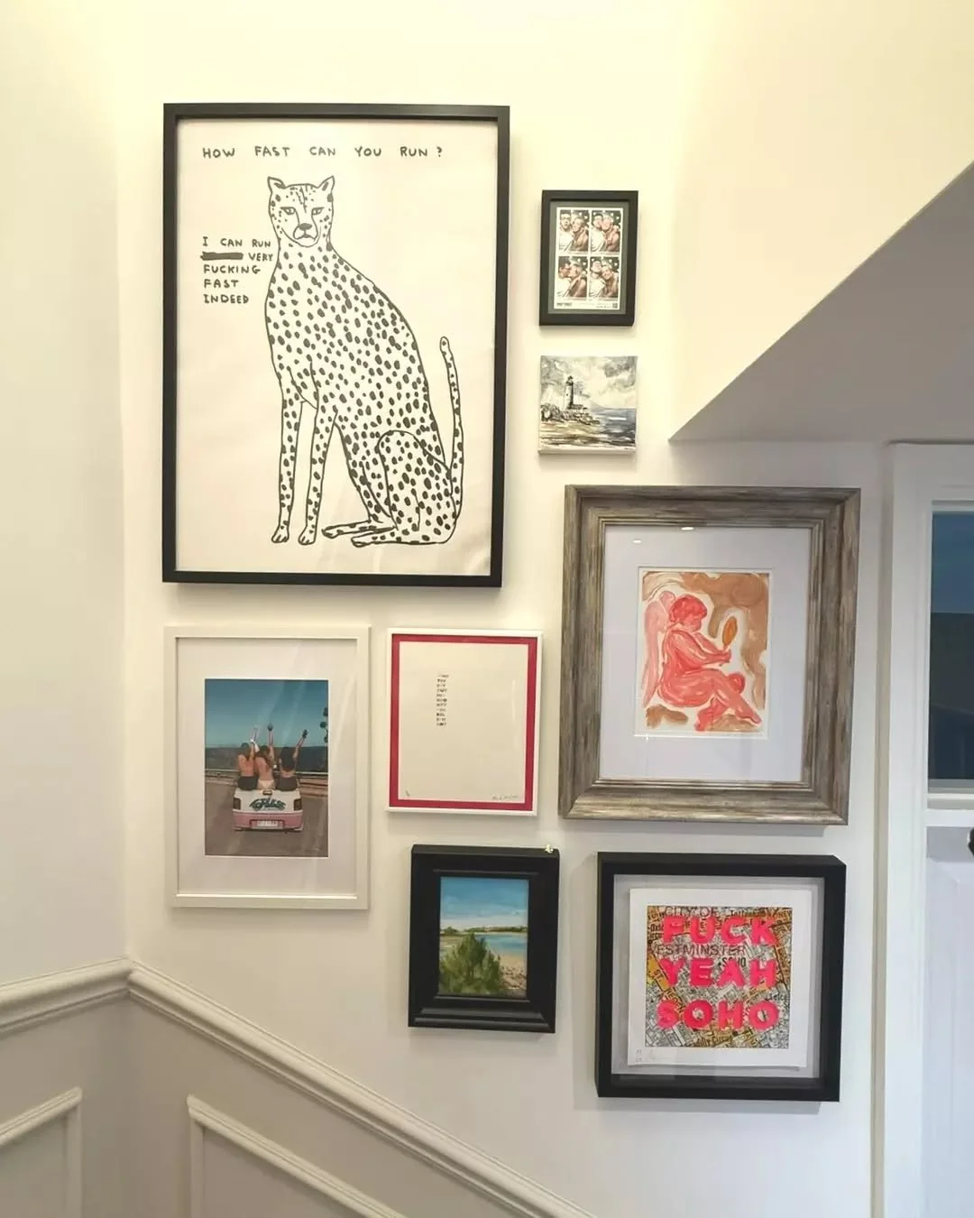 We love seeing WCPF works in their new homes! Keep sharing and tagging us! 

This wonderful shot shared by @bevwoodreno features a number of works acquired at the 2025 Fair through the Curated Hang and from some of our wonderful exhibiting galleries.