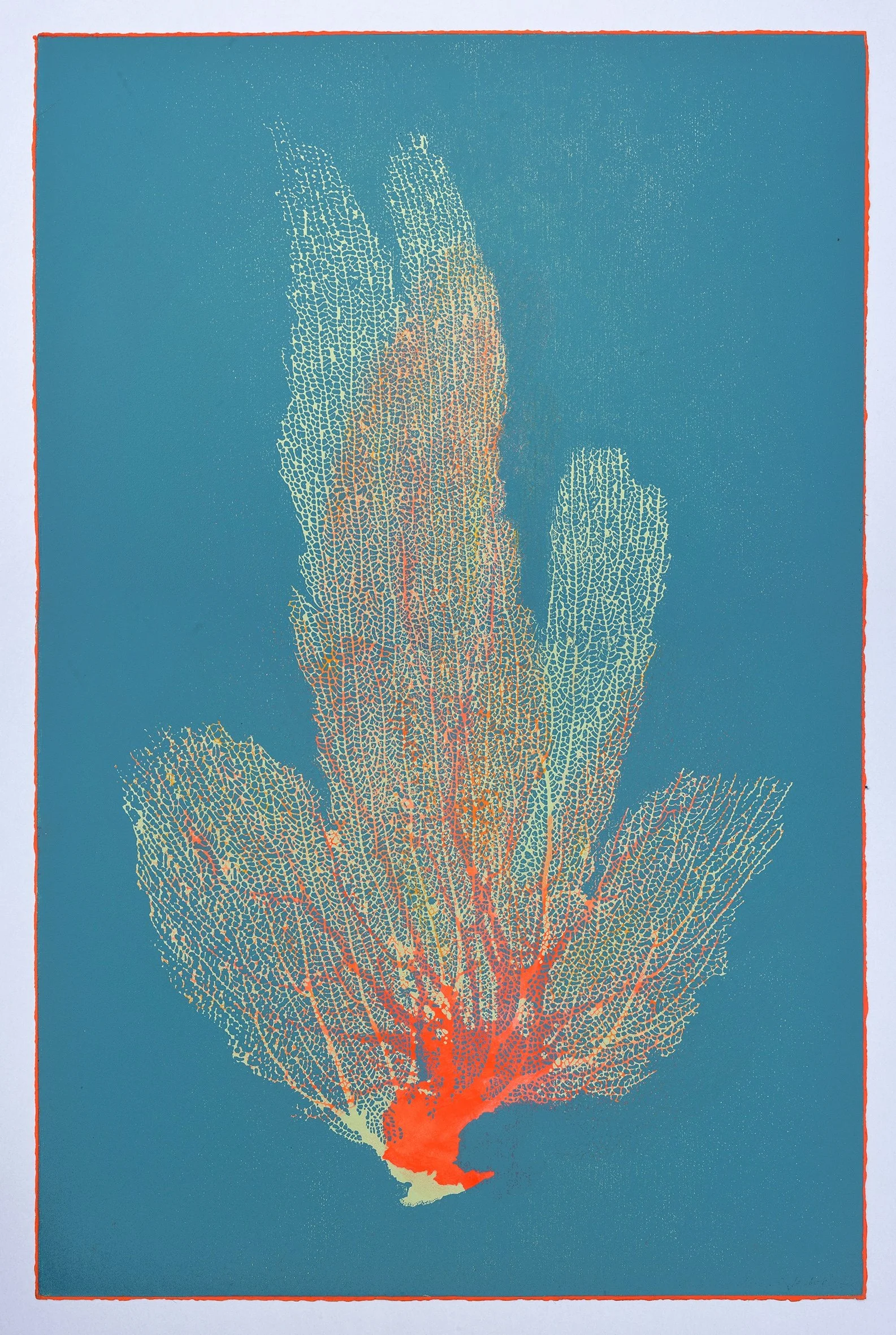Jo de Pear - 'Maria' - Silkscreen & Woodcut -78 x 50cm jpg.jpeg