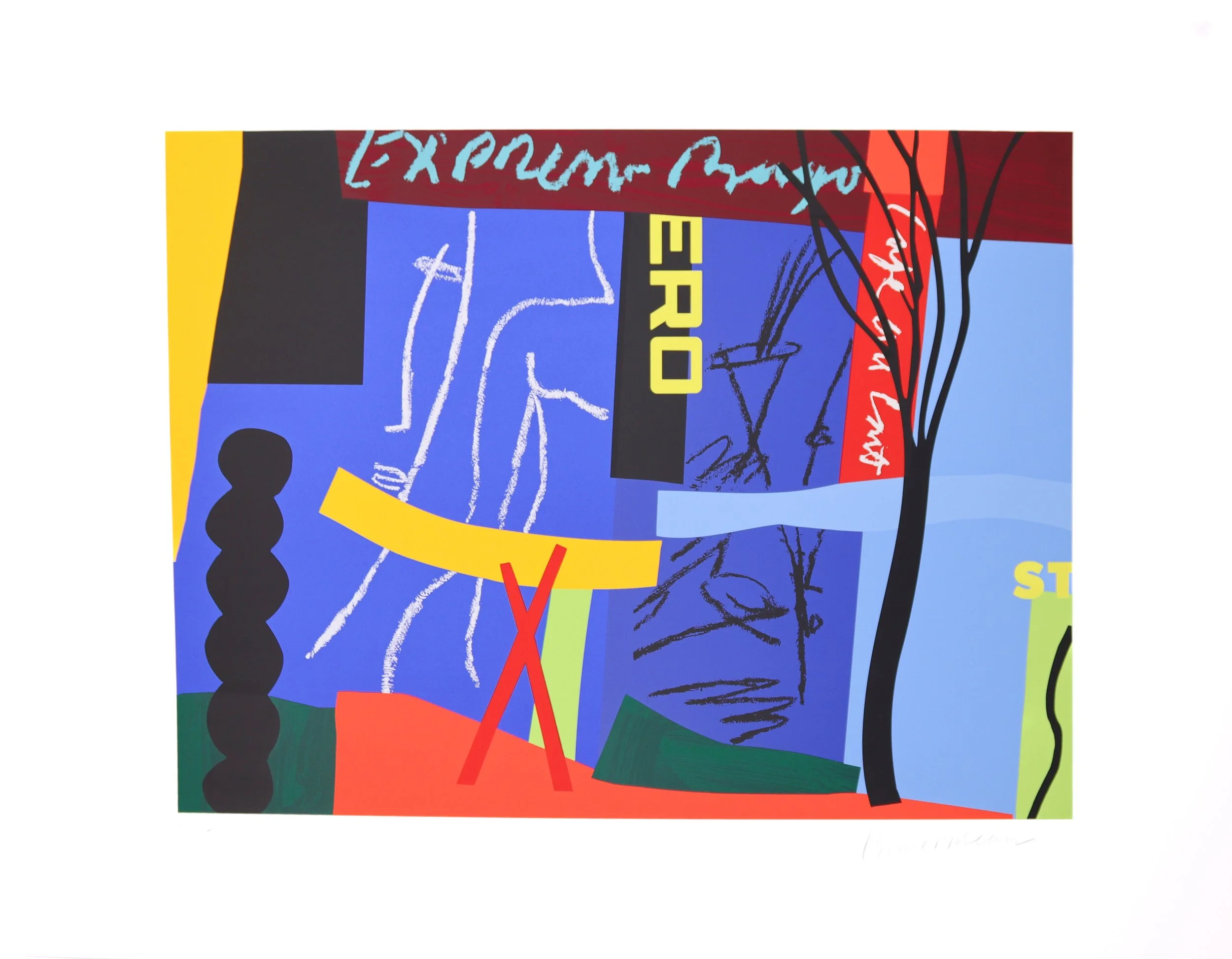 Bruce Mclean - Another Day Out in Coffee Alley.jpg
