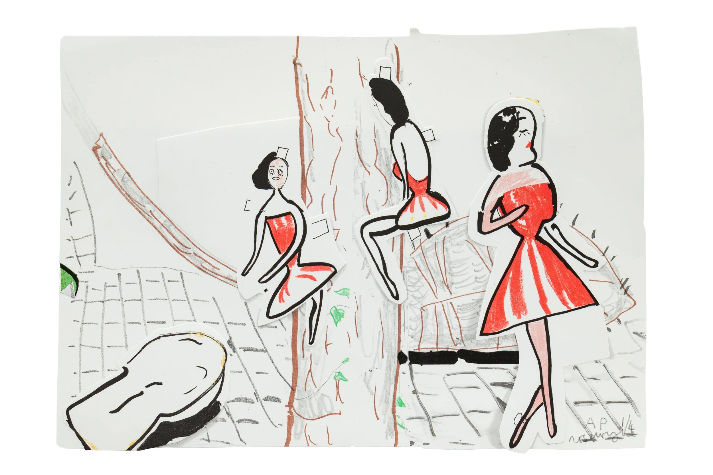 Rose Wylie_Study for Red Twink_2026.jpg