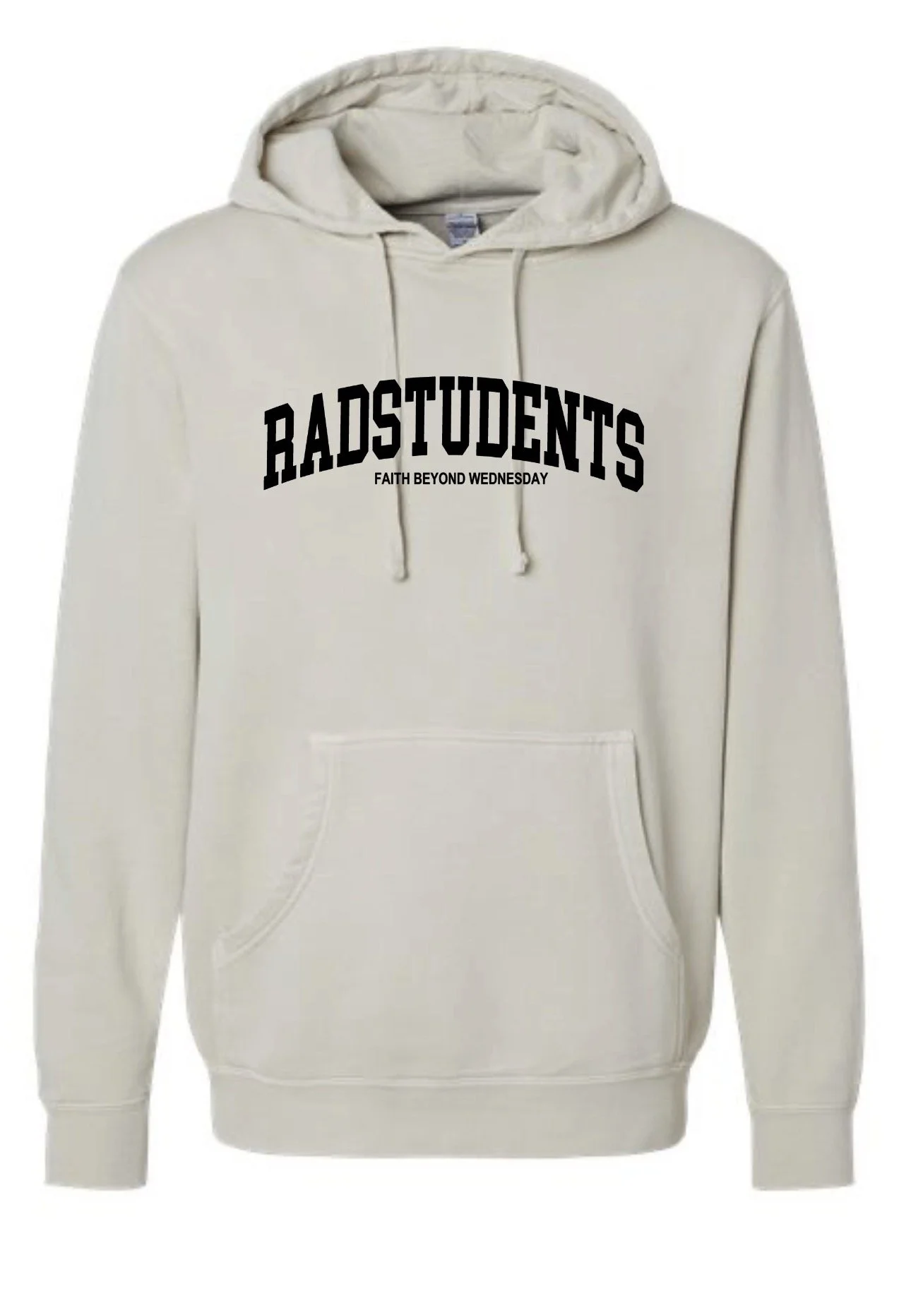 EMBROIDERED Faith Beyond Wednesday Hoodie