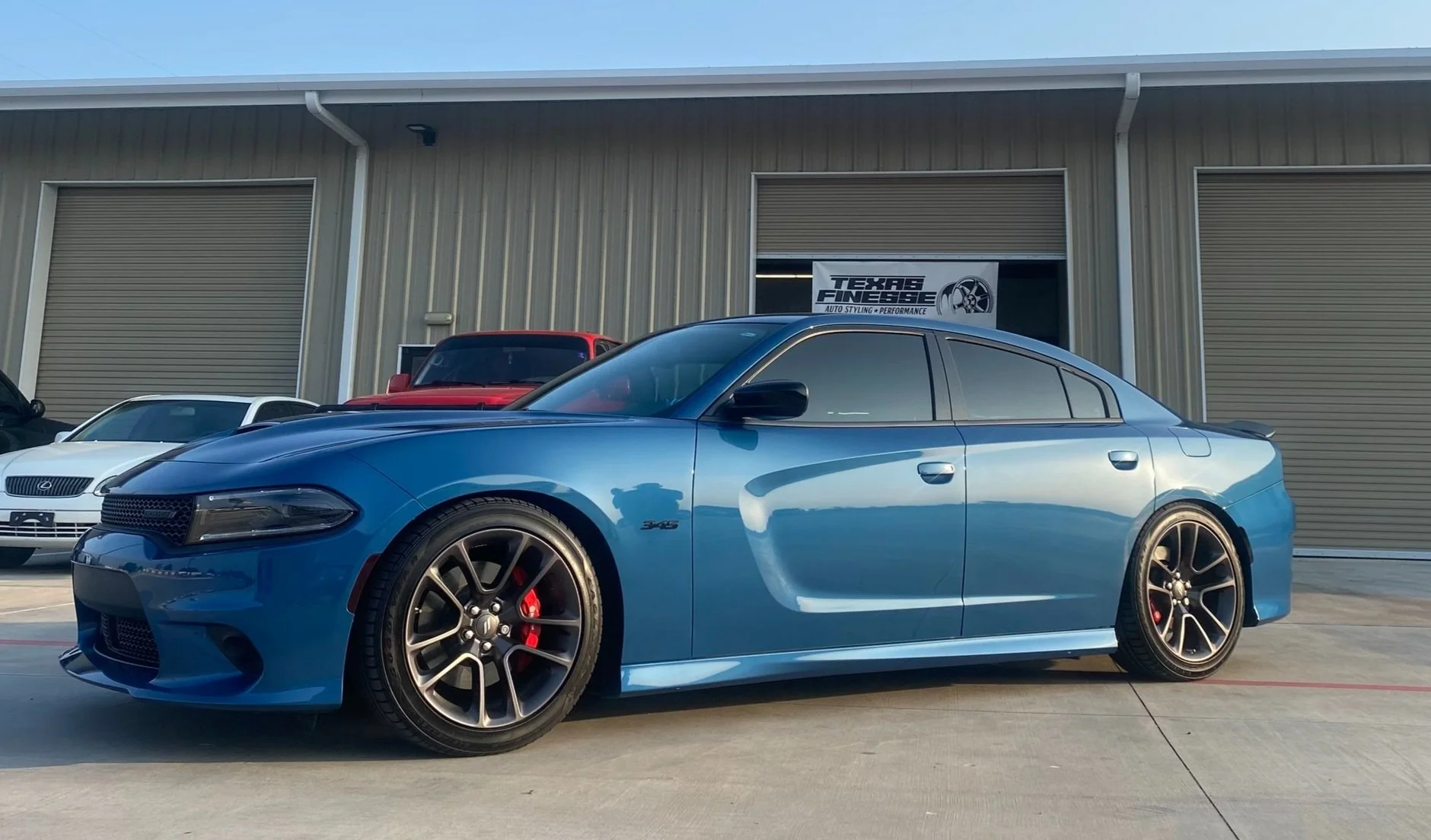 Another AirLift Performance install on a "Last Call" 2023 Dodge Charger.