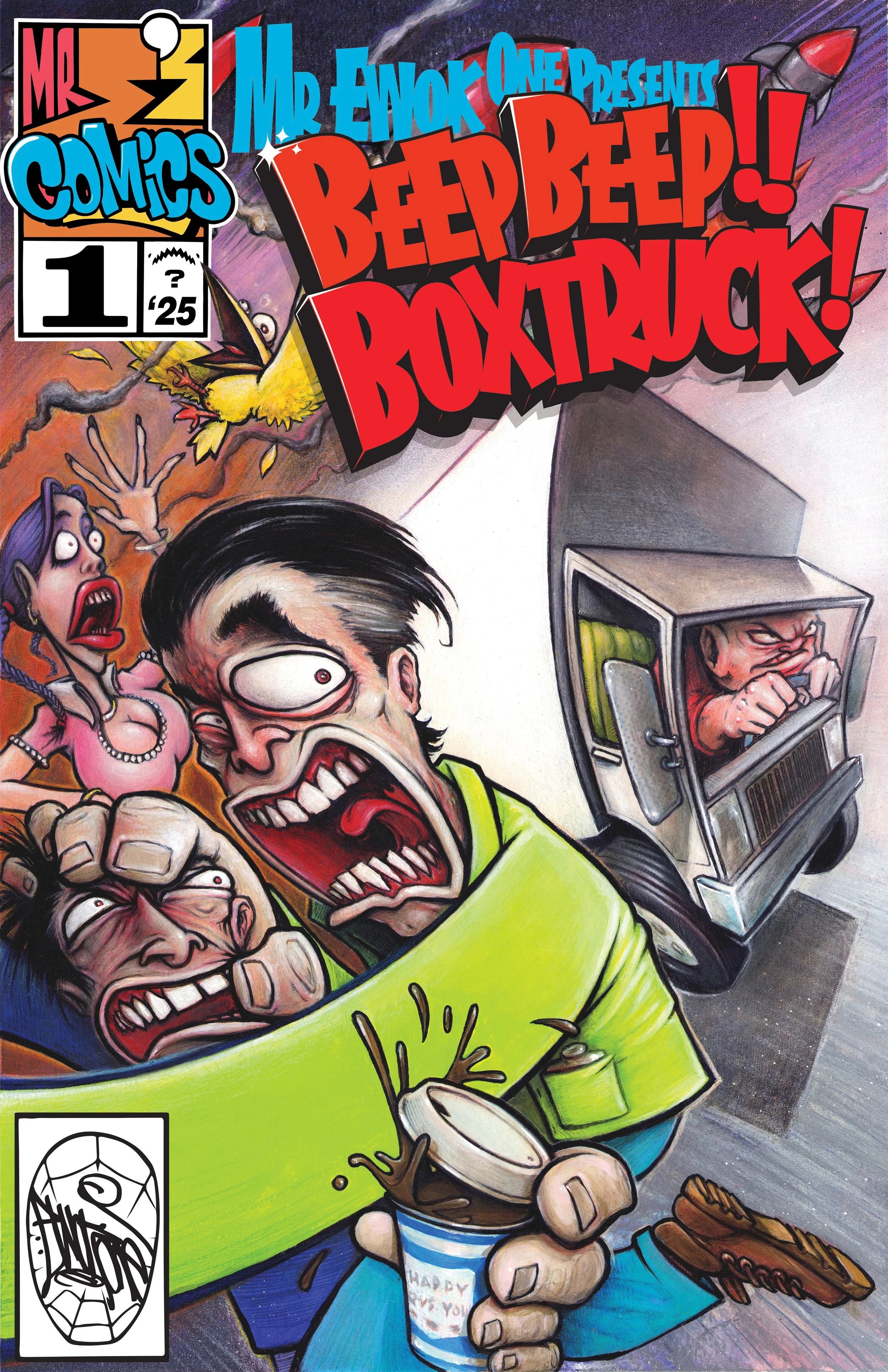 BEEP BEEP BOXTRUCK Cover for print. 2025