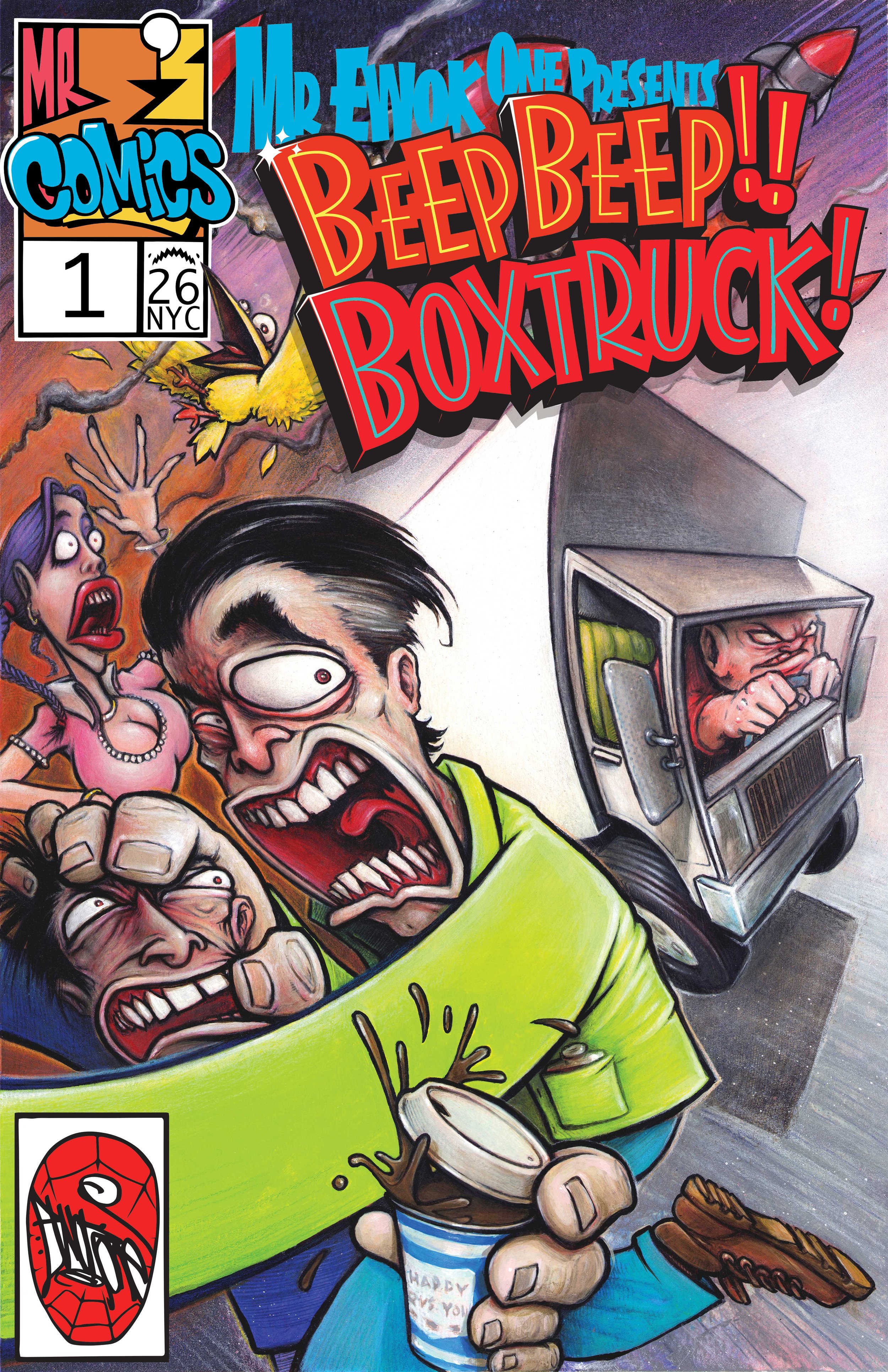 BEEP BEEP BOXTRUCK #1 Cover. 2025
