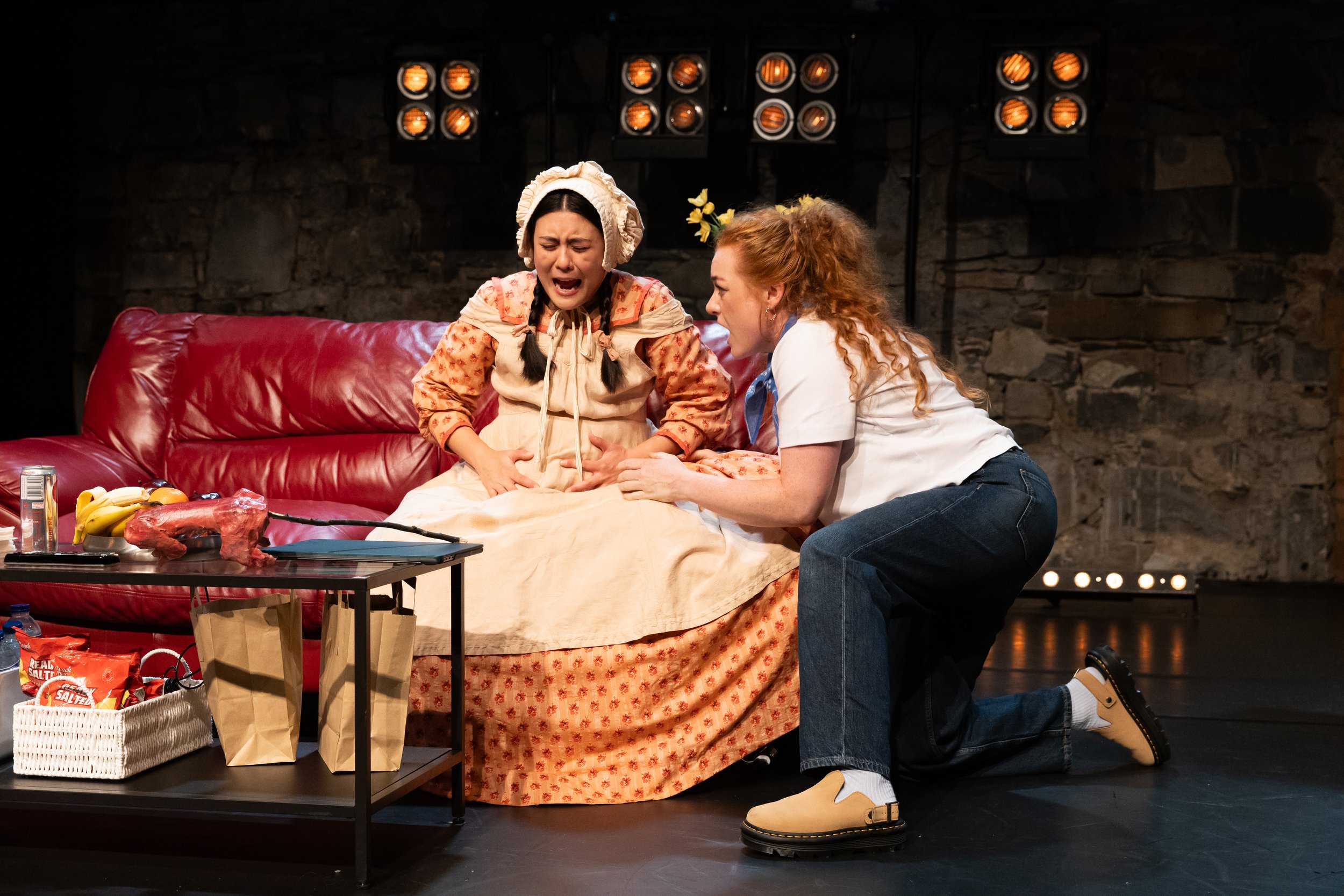 Brigid Leahy and Gemma Kane in DADDY ISSUES