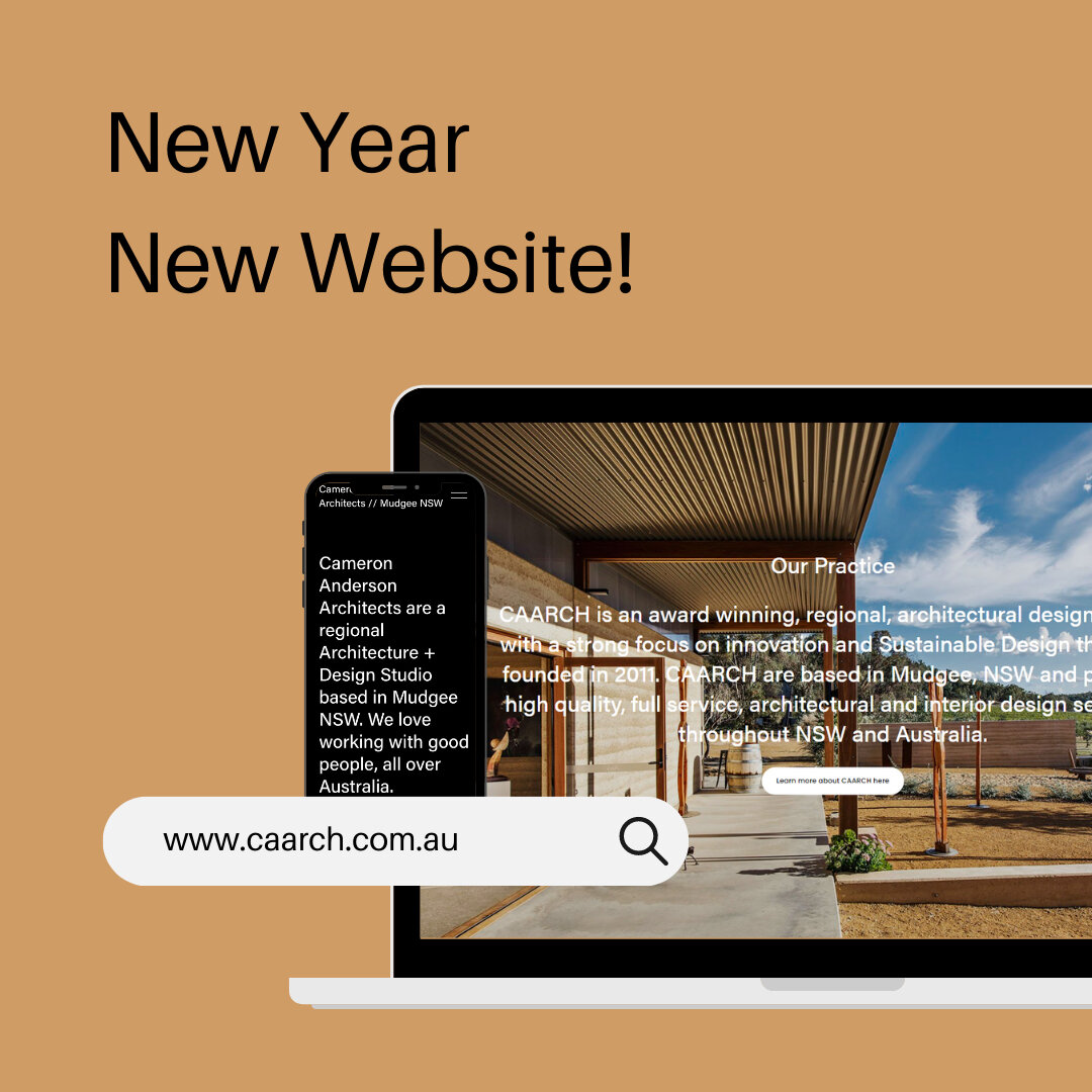 We are back in the office (well some of us are as we juggle 2022 Isolation requirements) and happy to start the year with a brand new website. Plenty of new projects uploaded as well as more information about the CAARCH team and services we provide. 