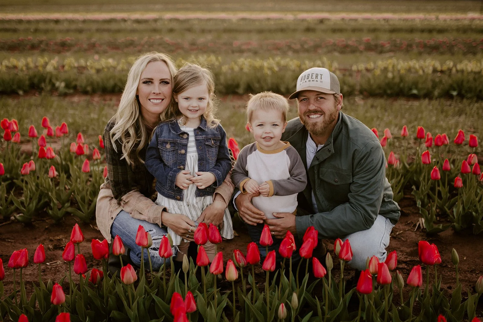 Hubert Family Farms Fresh Cut Tulips & Sunflowers