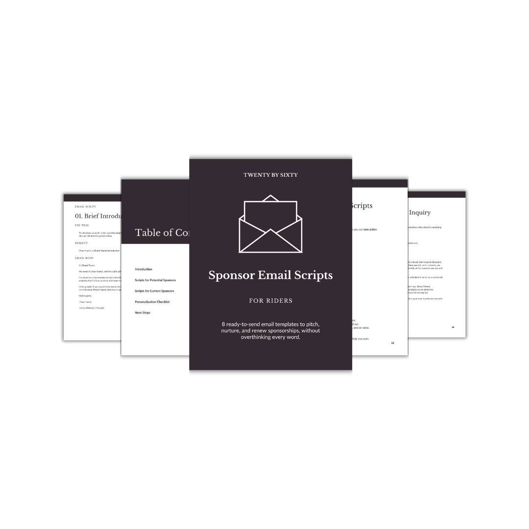 Sponsor Email Scripts