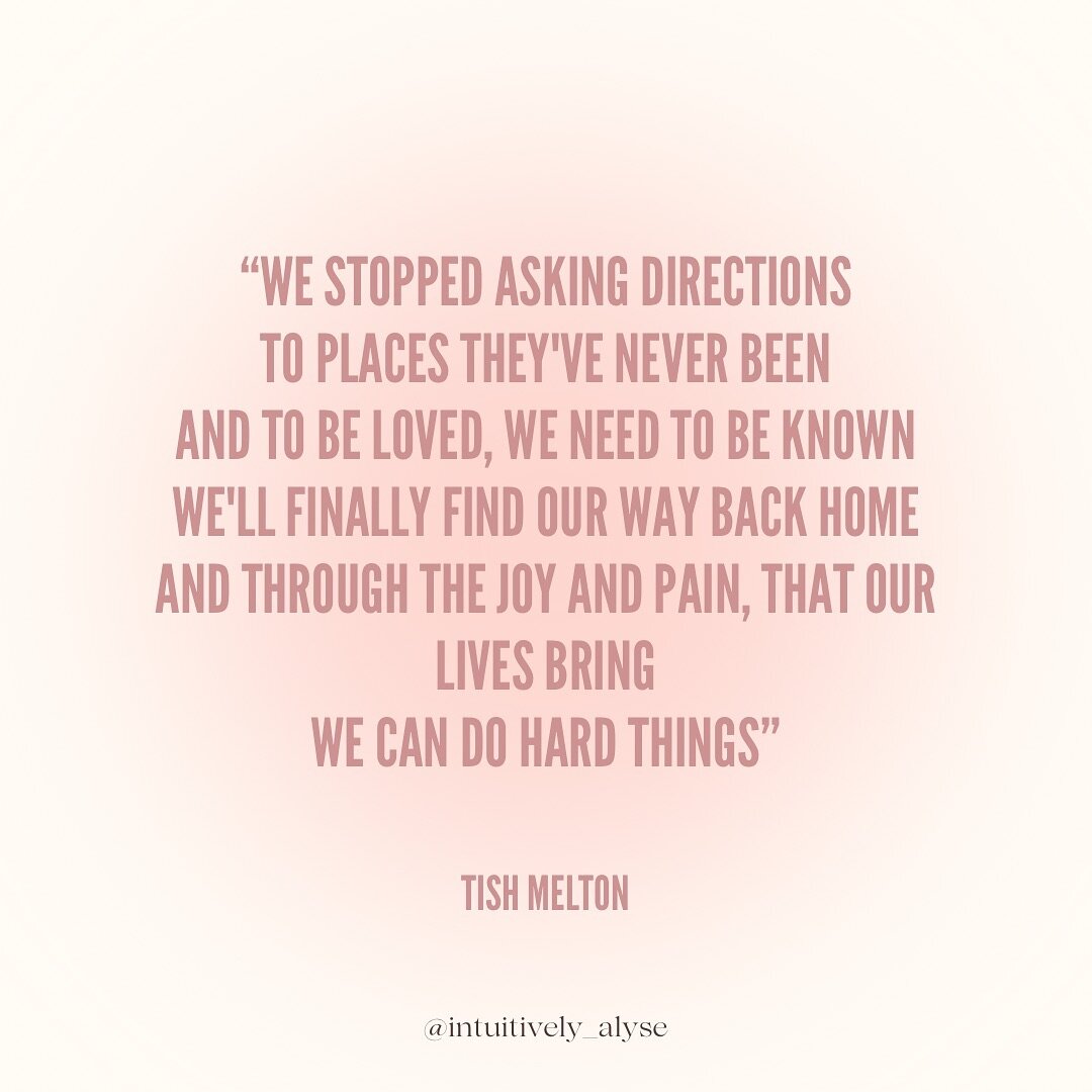&lsquo;Hits the repeat button&rsquo;&hellip;.

These words, specifically &ldquo;stop asking for directions to places they&rsquo;ve never been&rdquo; has been on repeat in my mind for days. 

I heard it over and over like little whispers. And I rememb