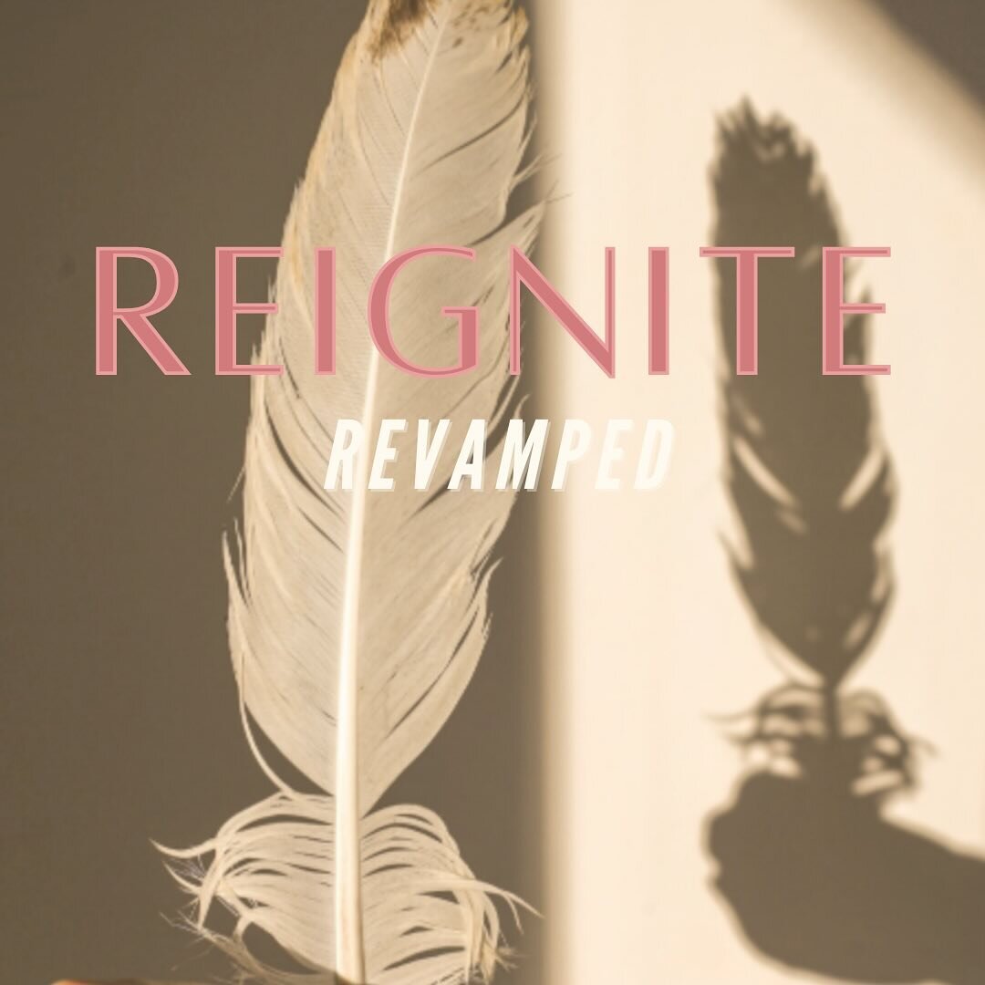 REIGNITE  R E V A M P E D!

Welcoming in a new era of Reignite. Support on your timeline. 

One of the hardest parts of loss for me was feeling like others around me just wanted me to be better. As fast as possible. To get over it, to stop talking ab