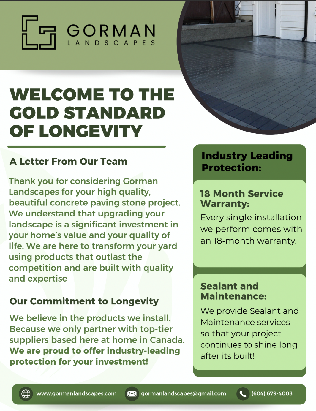 The Gold Standard of Longevity- Paving Stones Quick Guide- FREE PDF