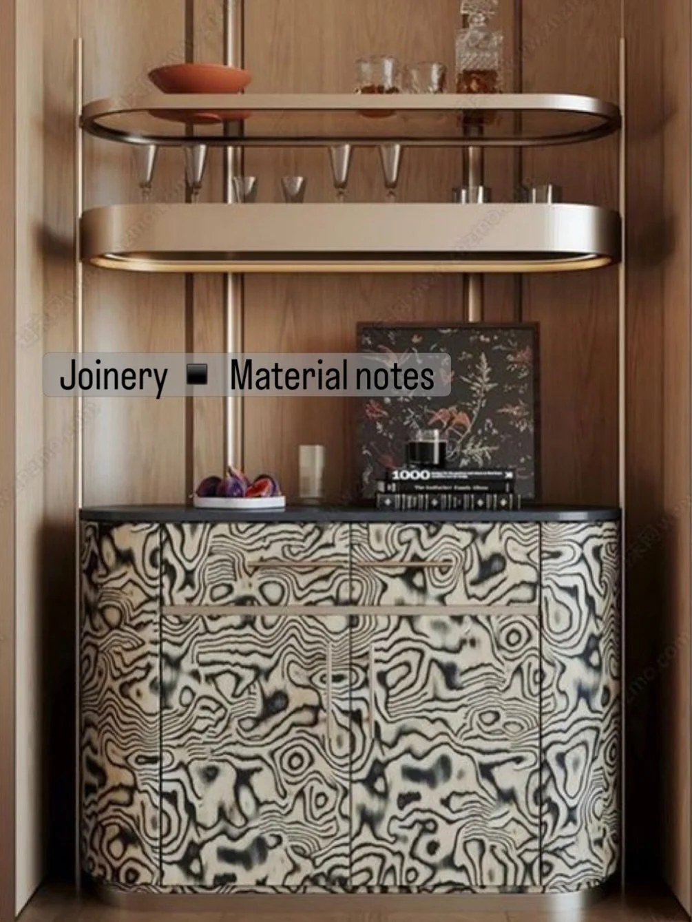 Custom joinery is where function becomes sculpture.
Lately, I&rsquo;ve been immersed in the details - curved profiles, layered materiality, concealed lighting, unexpected finishes - and the spaces that stay with you are always the ones where beauty a