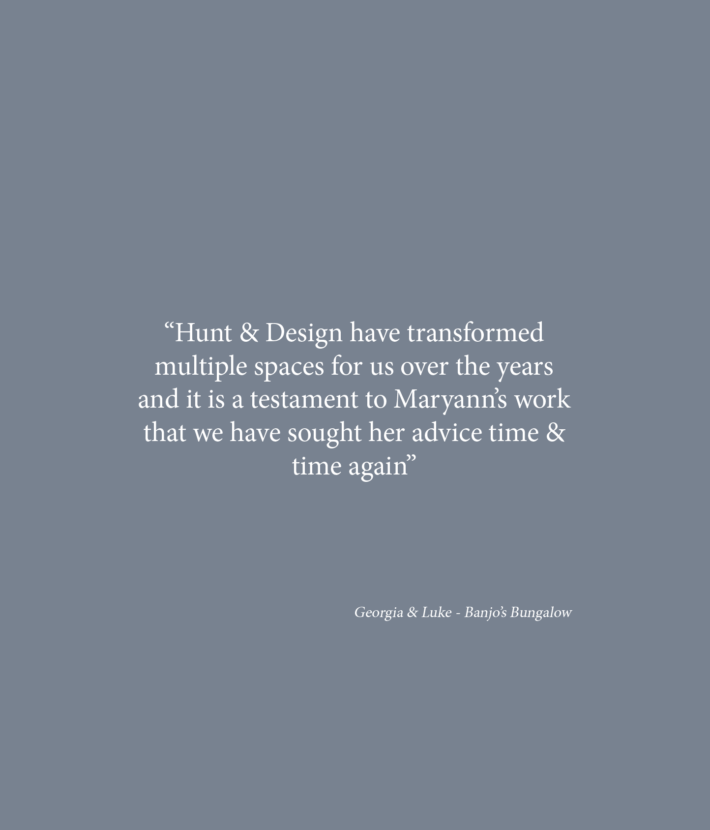 testimonial interior design sydney