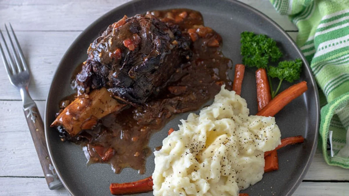 Crock Pot Venison Shanks