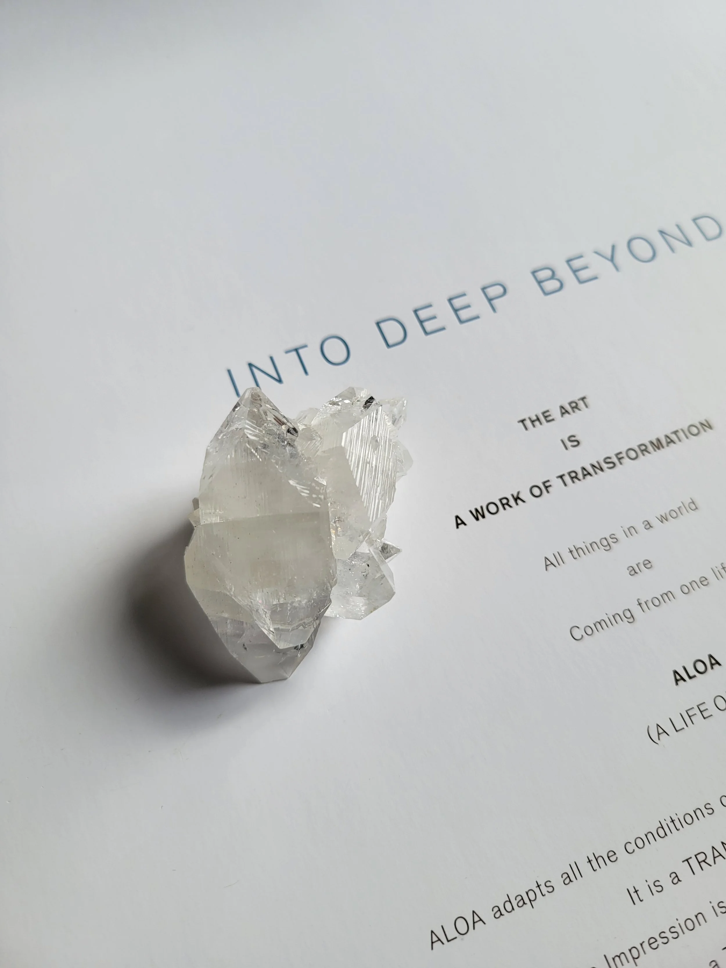 Clear Apophyllite "Athena"