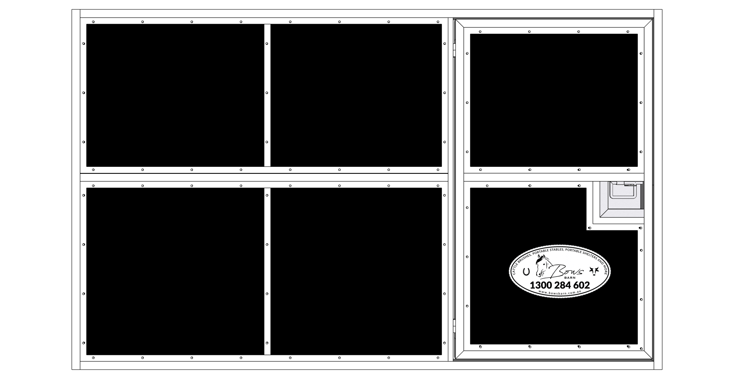 Portable Shelters — Bow's Barn Purchase Portable Horse Stables and