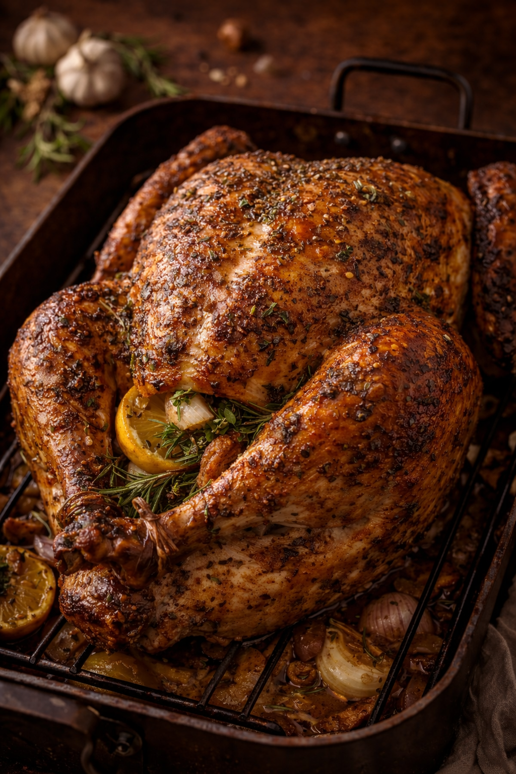 HONEY-HERB BUTTER TURKEY