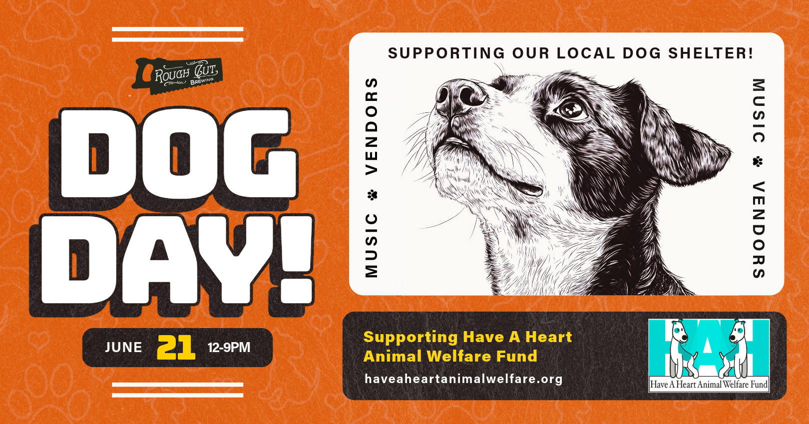 Dog Day website cover graphic for june 21st