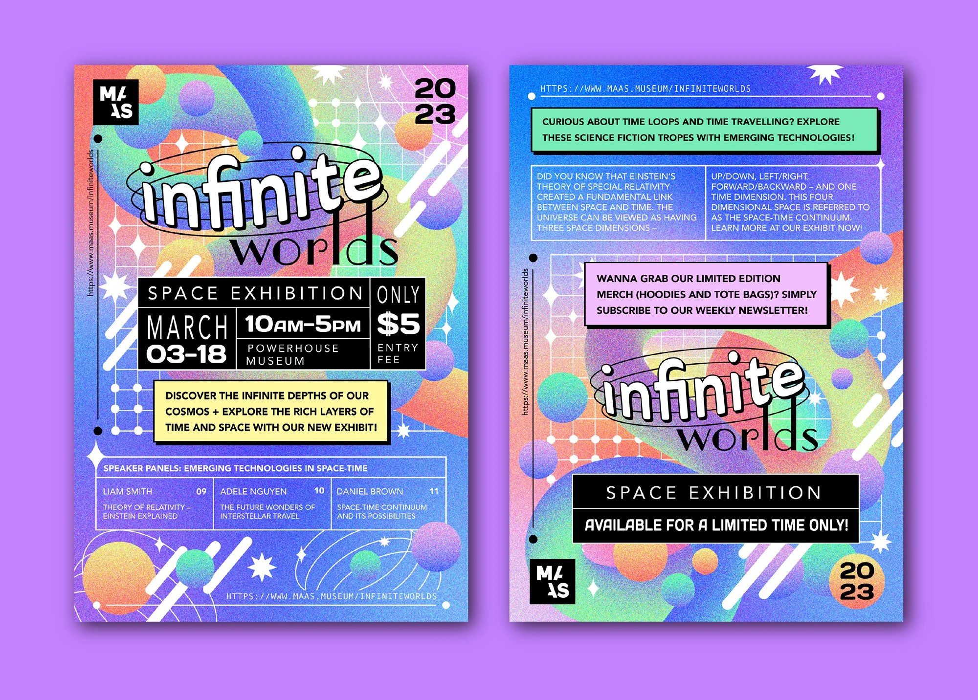 Infinite Worlds - Event Campaign & Marketing Design