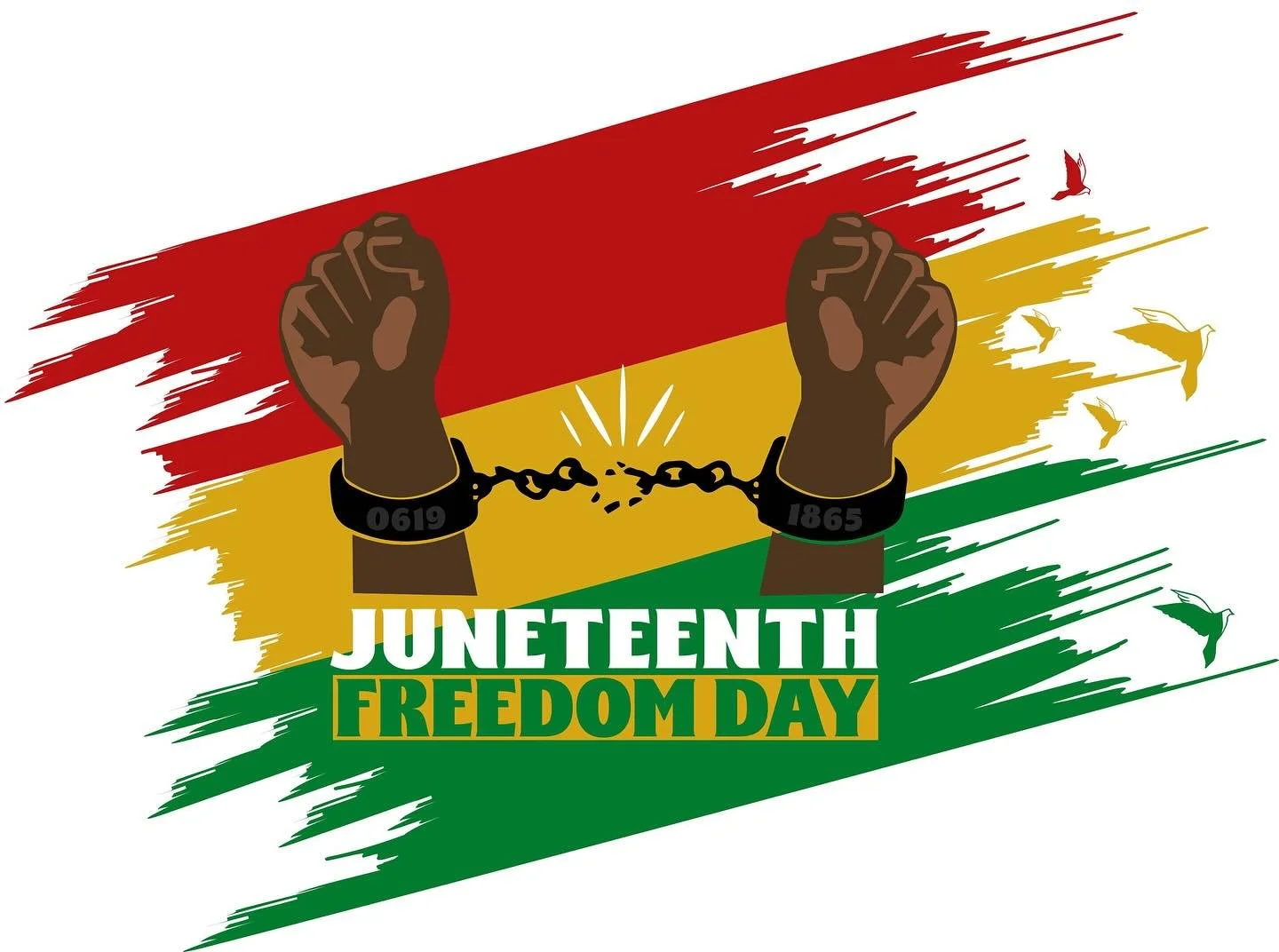 Today we honor freedom day! #juneteenth2025❤️💚🖤✊🏾