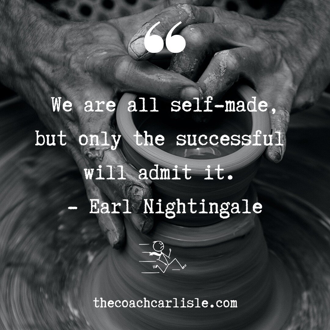 Wisdom Wednesday: We are all self-made, but only the successful will admit it. - Earl Nightingale⁠
⁠
Your success or your failure is all in your hands.  Use your gifts to accomplish your destiny. ⁠
⁠
#MoveorDie #QuinoAlPhoto #Success #Up2U