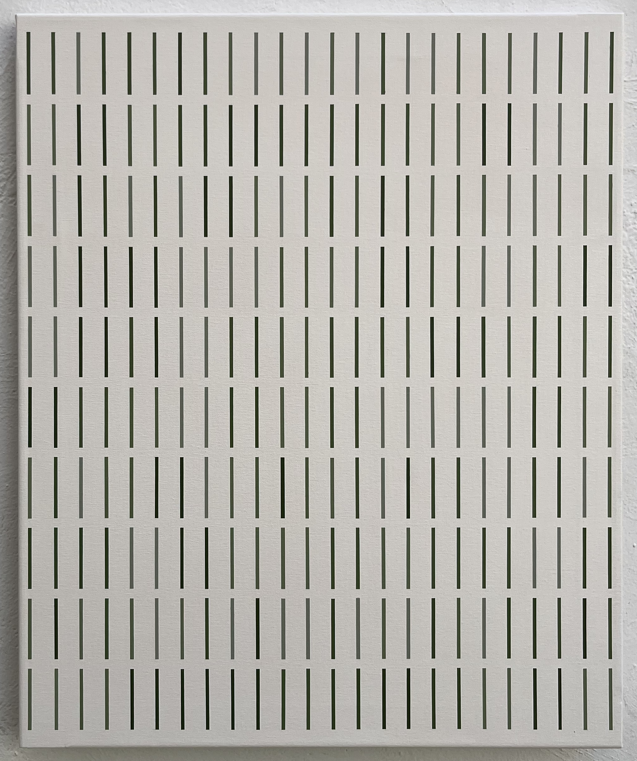 Dappled, acrilic sobre lino, 2025