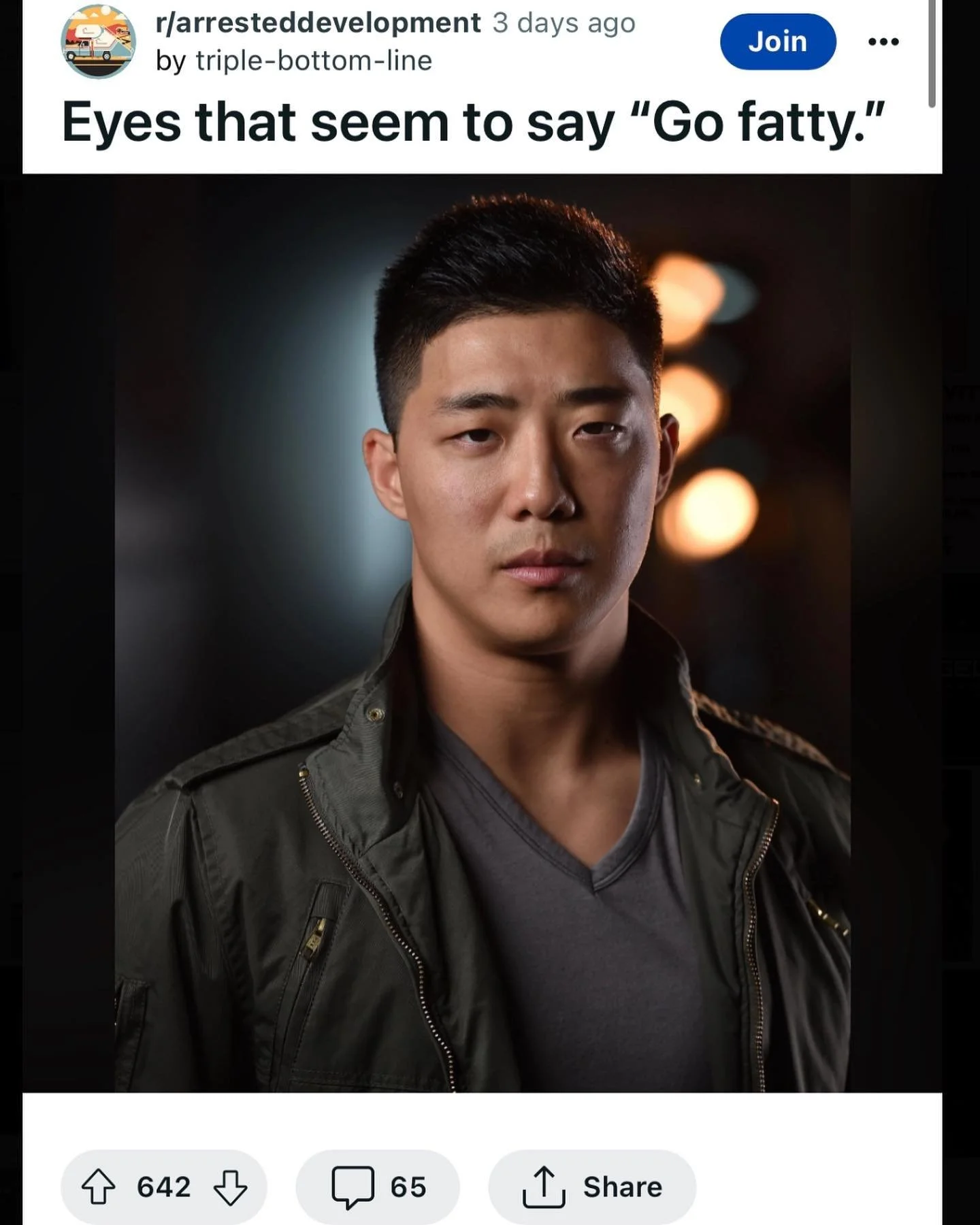 Every now and then, your boy pops up on @reddit 😂 🤣 
#gofatty #arresteddevelopment #annyongbluth #reddit