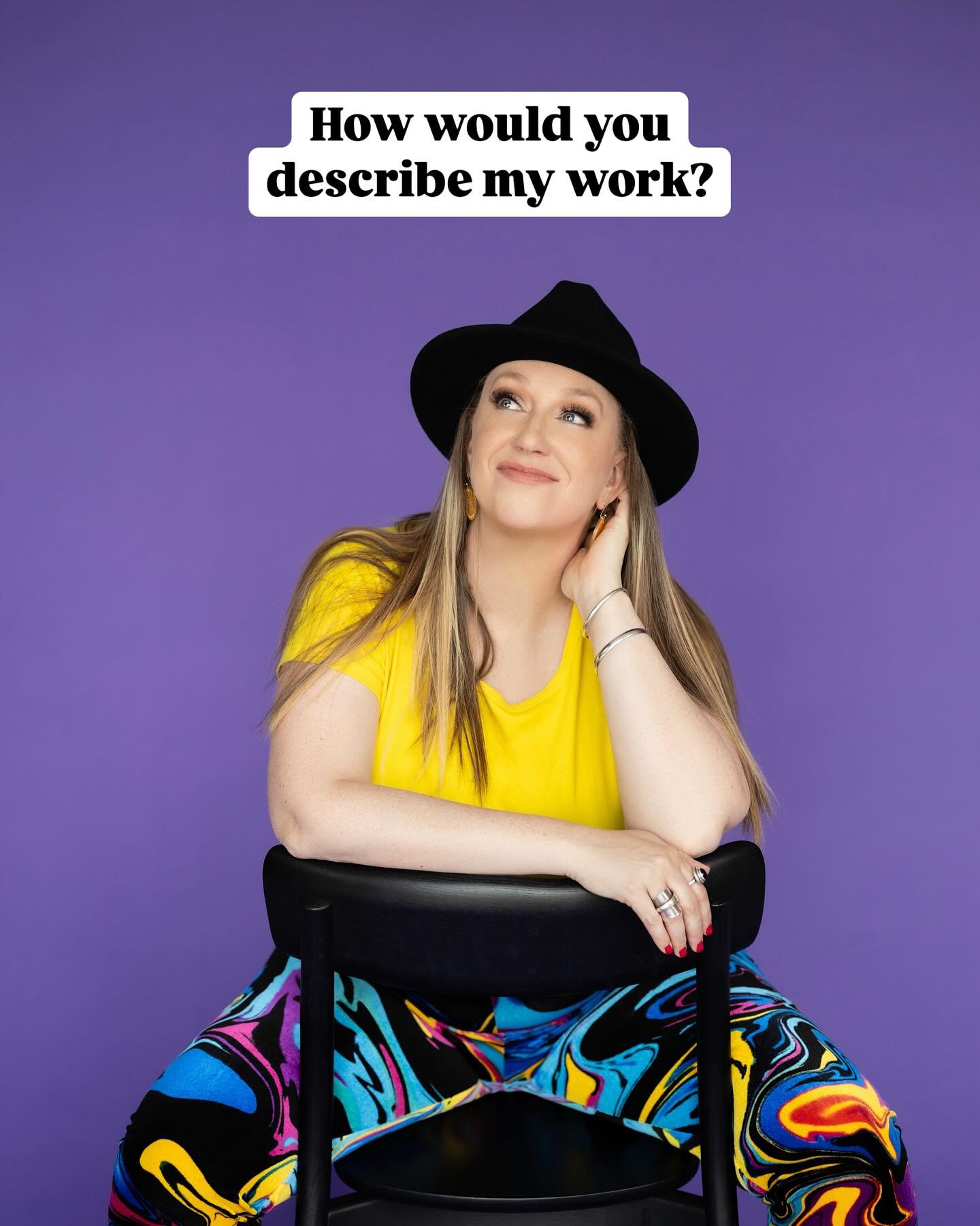 I&rsquo;m answering some written interview questions and while I have my own descriptors, I&rsquo;m curious to know what you see when I put my work in front of you? 🤔

📸 @ksenia_belova_photography