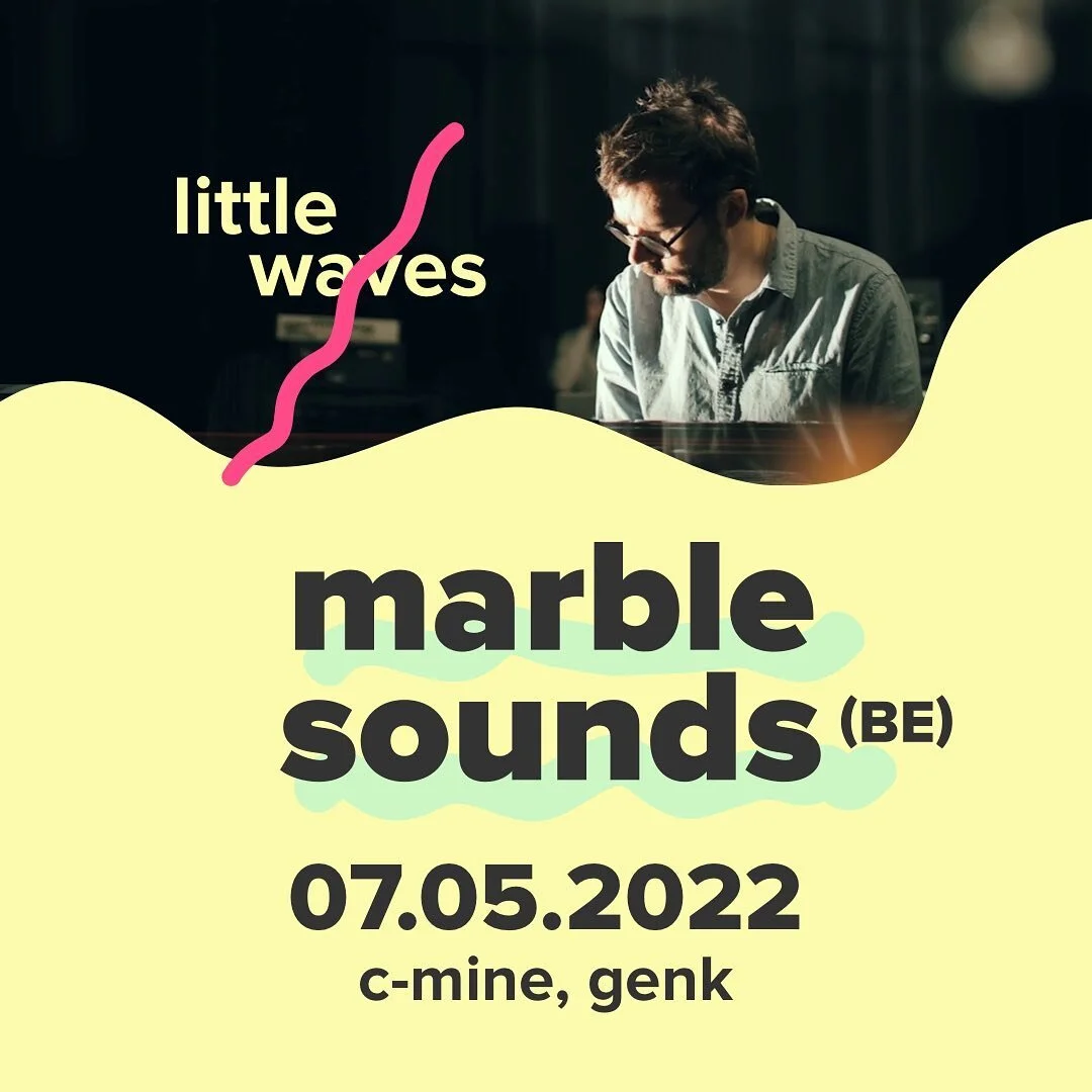 We are happy to announce that we will play this year's edition of "Little Waves" in C-Mine Genk (May 7th). For the first time we will play new songs from our upcoming album with string quartet. It is a privilege to join this wonderful line-