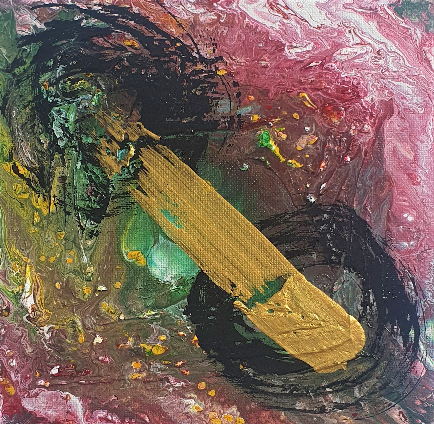 scented painting abstract korea