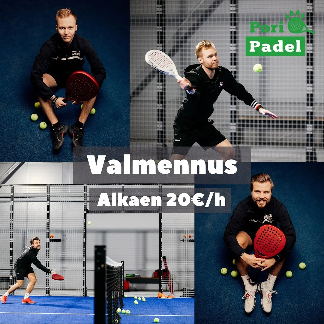 🎾Aikuisten Syksyn valmennukset NYT AVATTU🎾

Alkaen 20&euro;/h

‼️Tarjoamme huippu valmennusta Mikon ja Karrin kursseilla‼️Miko ja Karri ovat suorittaneet kaikki mahdolliset Suomen Padelliiton valmentajakoulutukset‼️

Valmennukset sopivat vasta-alka