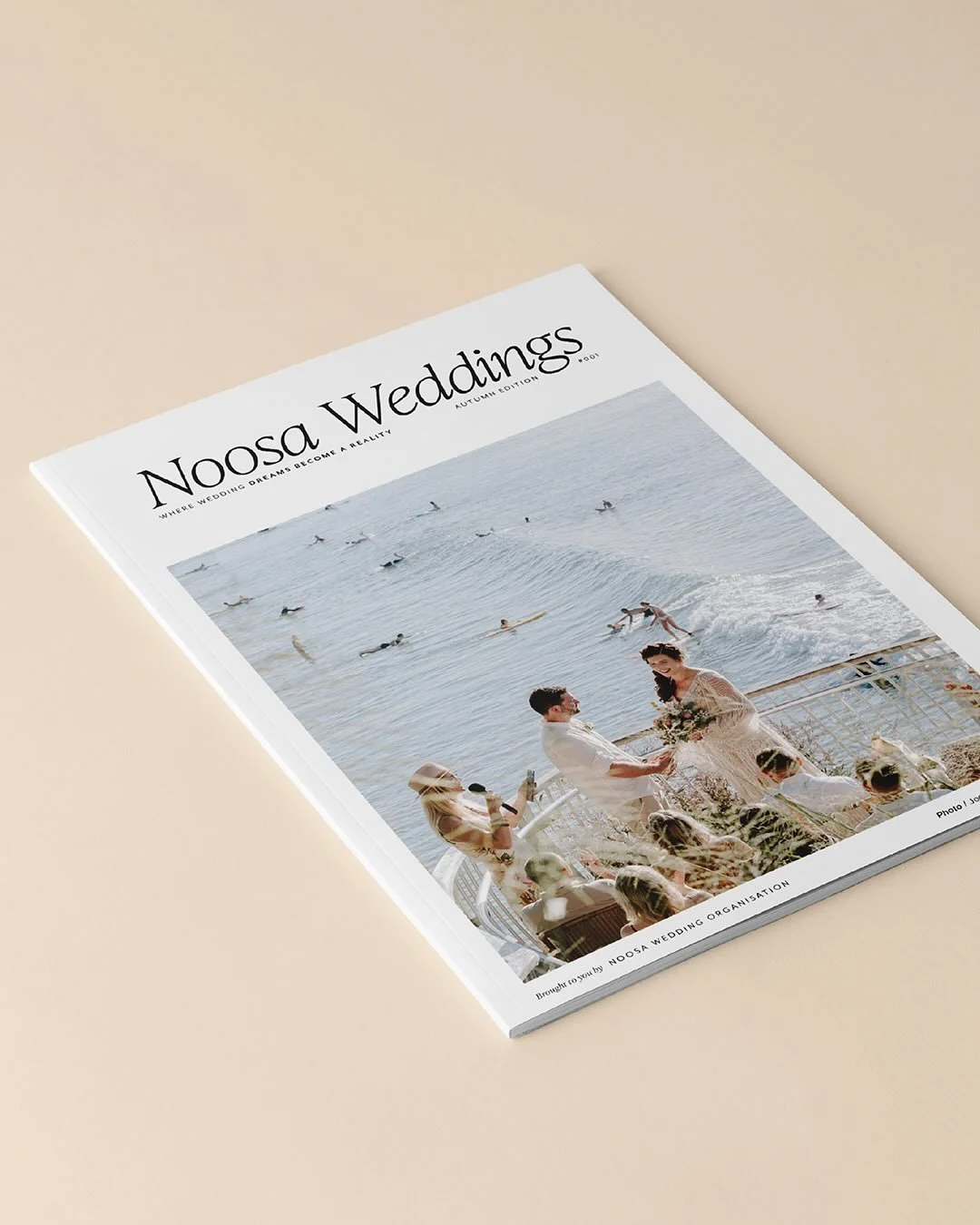 NEW WORK @noosaweddings_ / NWO exists to help couples planning a Noosa / Sunshine Coast wedding, fostering a collaborative and friendly community of wedding vendors. The team at NWO reached out to partner with me on the very first issue of their onli