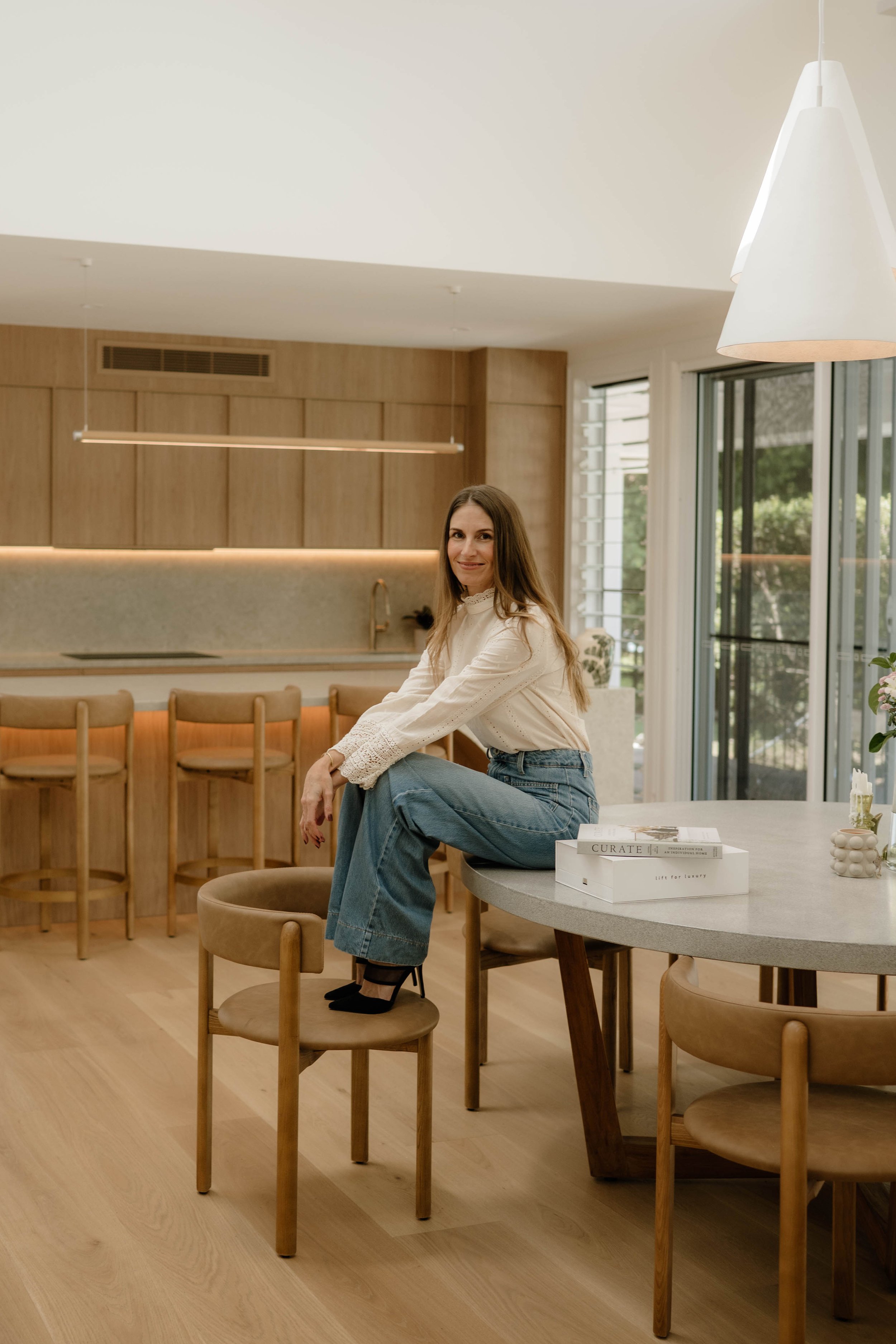 Jackie Ryder, Founder + Designer of On the Upside. Photo by Rachael Gerhard